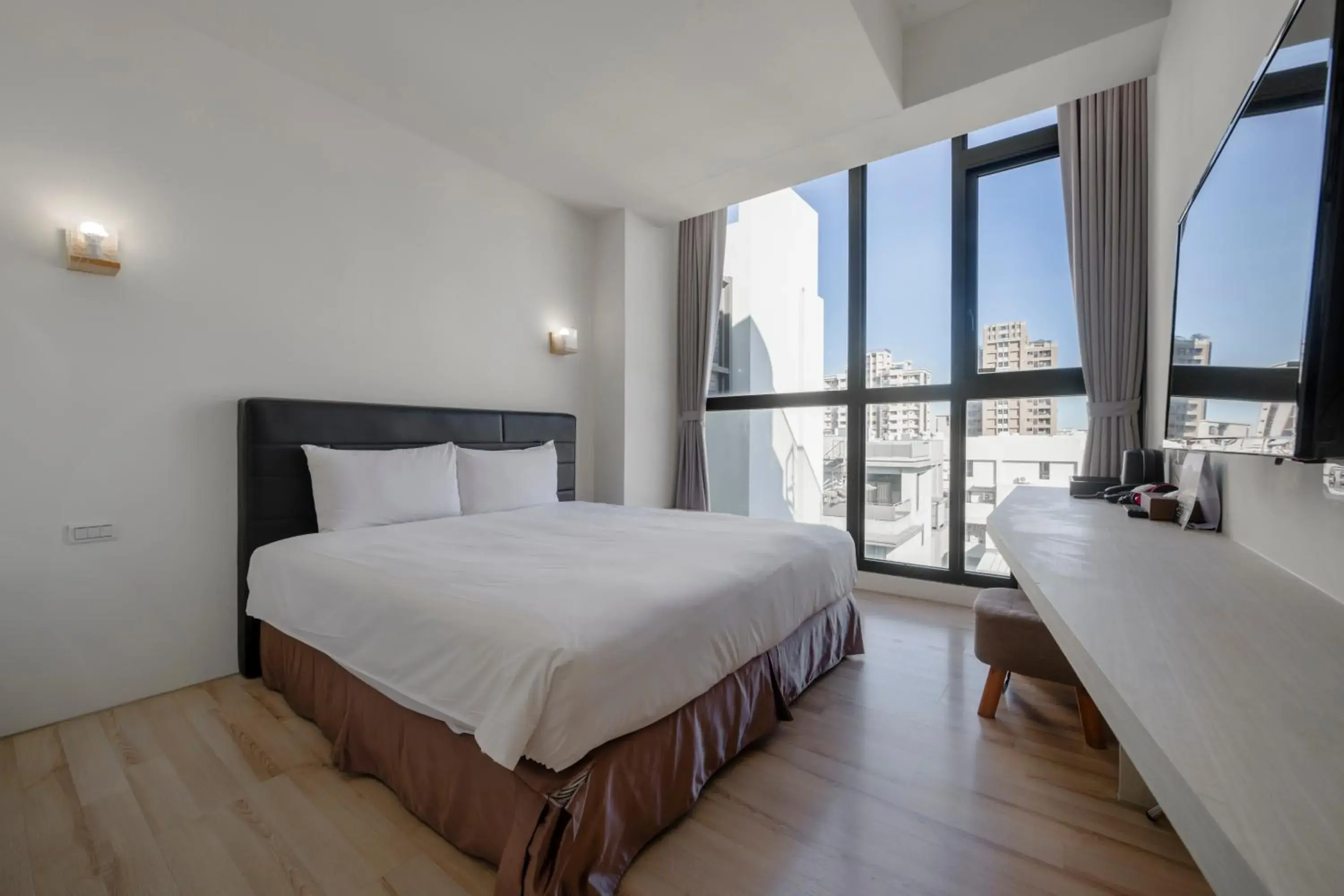 Bed in CHECK inn Express Taichung Fuxing Bed in CHECK inn Express Taichung Fuxing