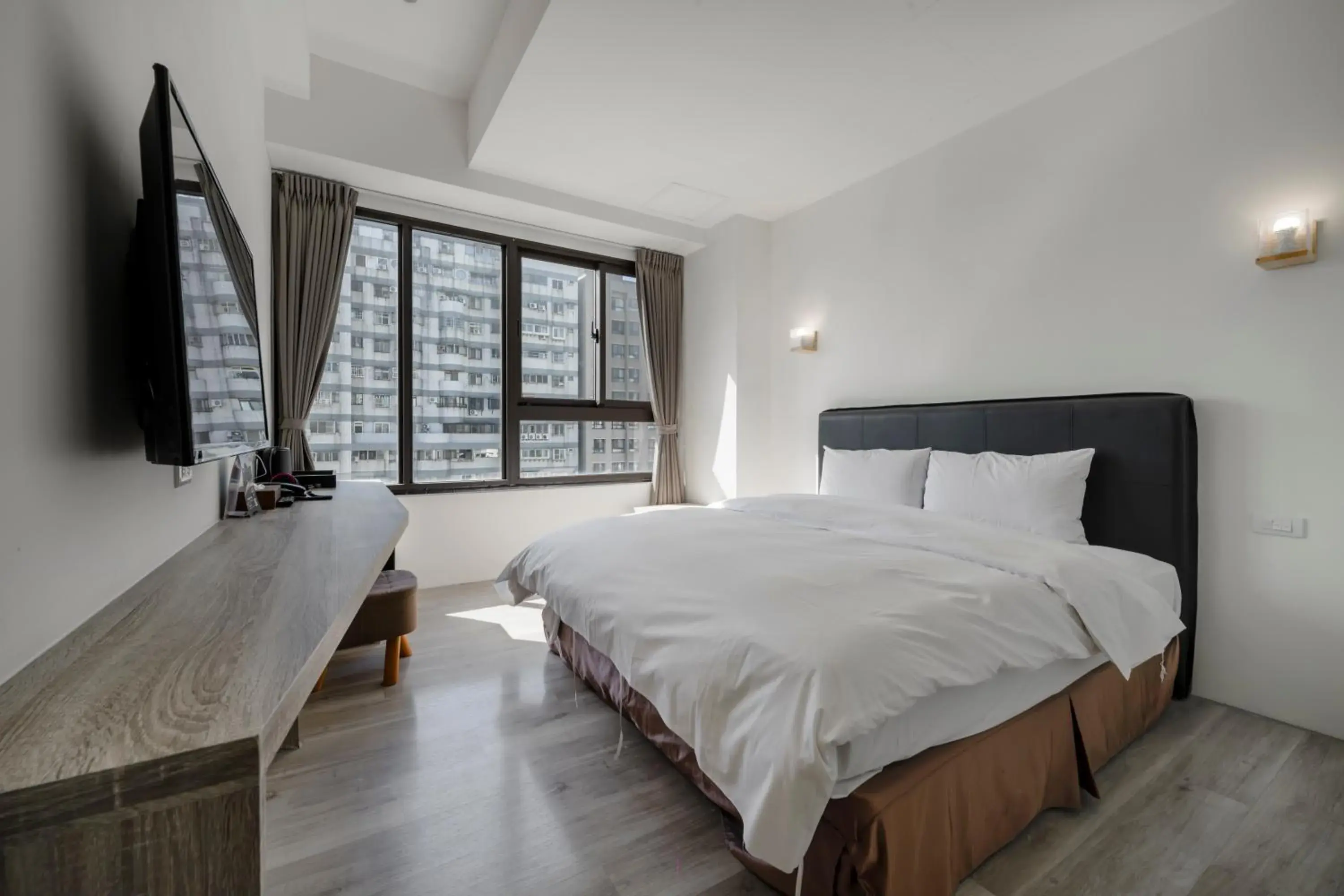 Bed in CHECK inn Express Taichung Fuxing Bed in CHECK inn Express Taichung Fuxing