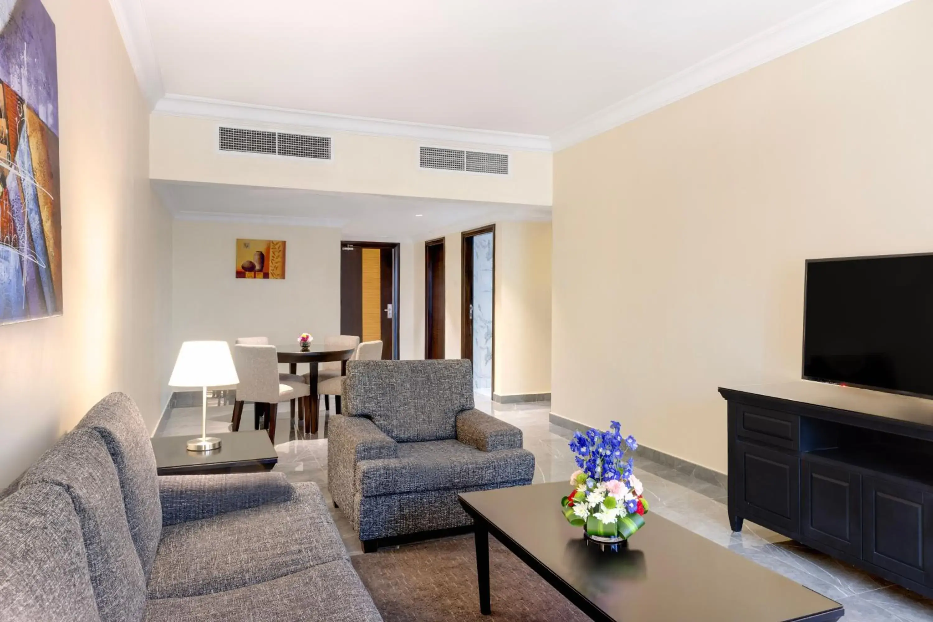 Living room in Dream City Hotel Apartments LLC Living room in Dream City Hotel Apartments LLC