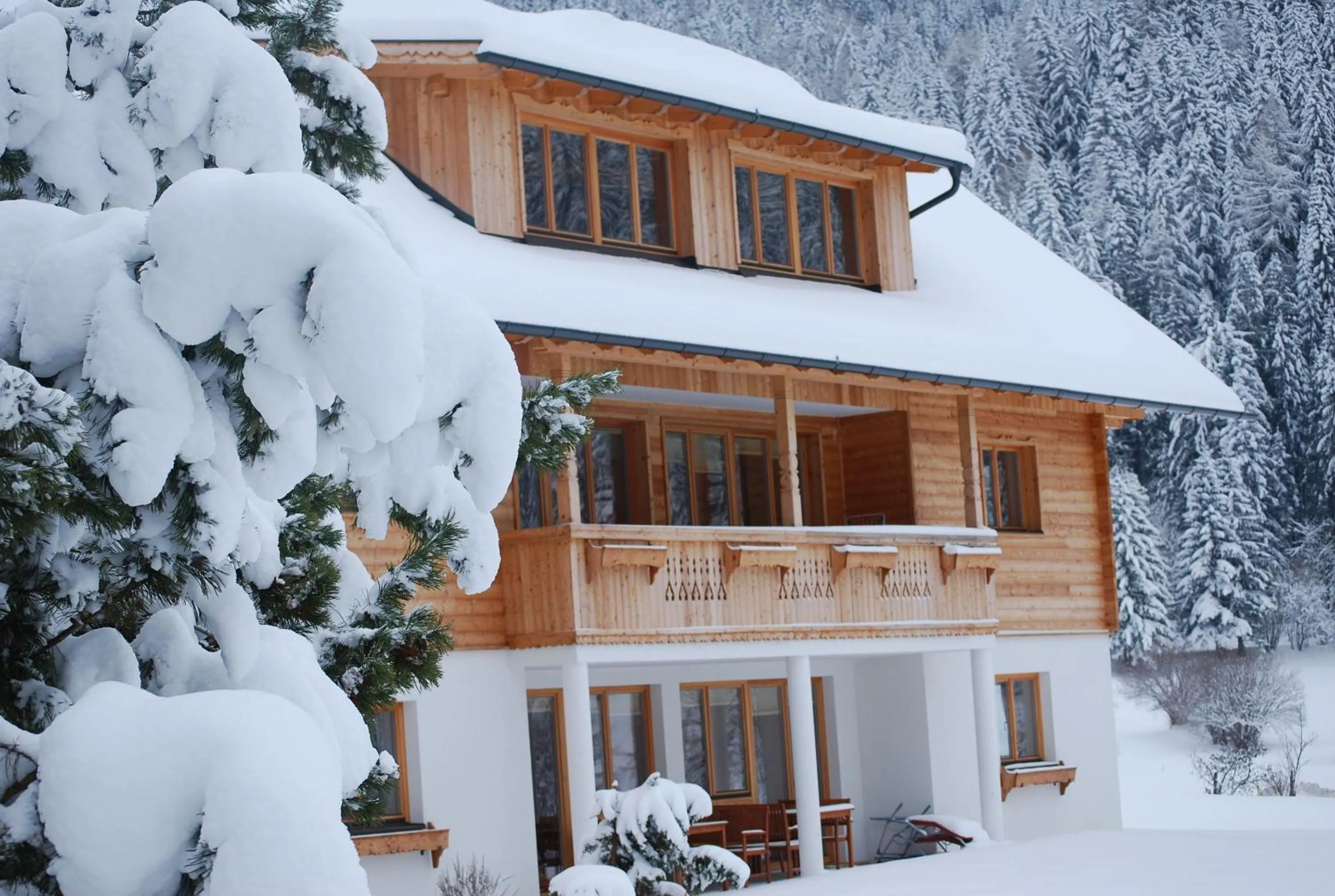 Winter in Biohof Seidl