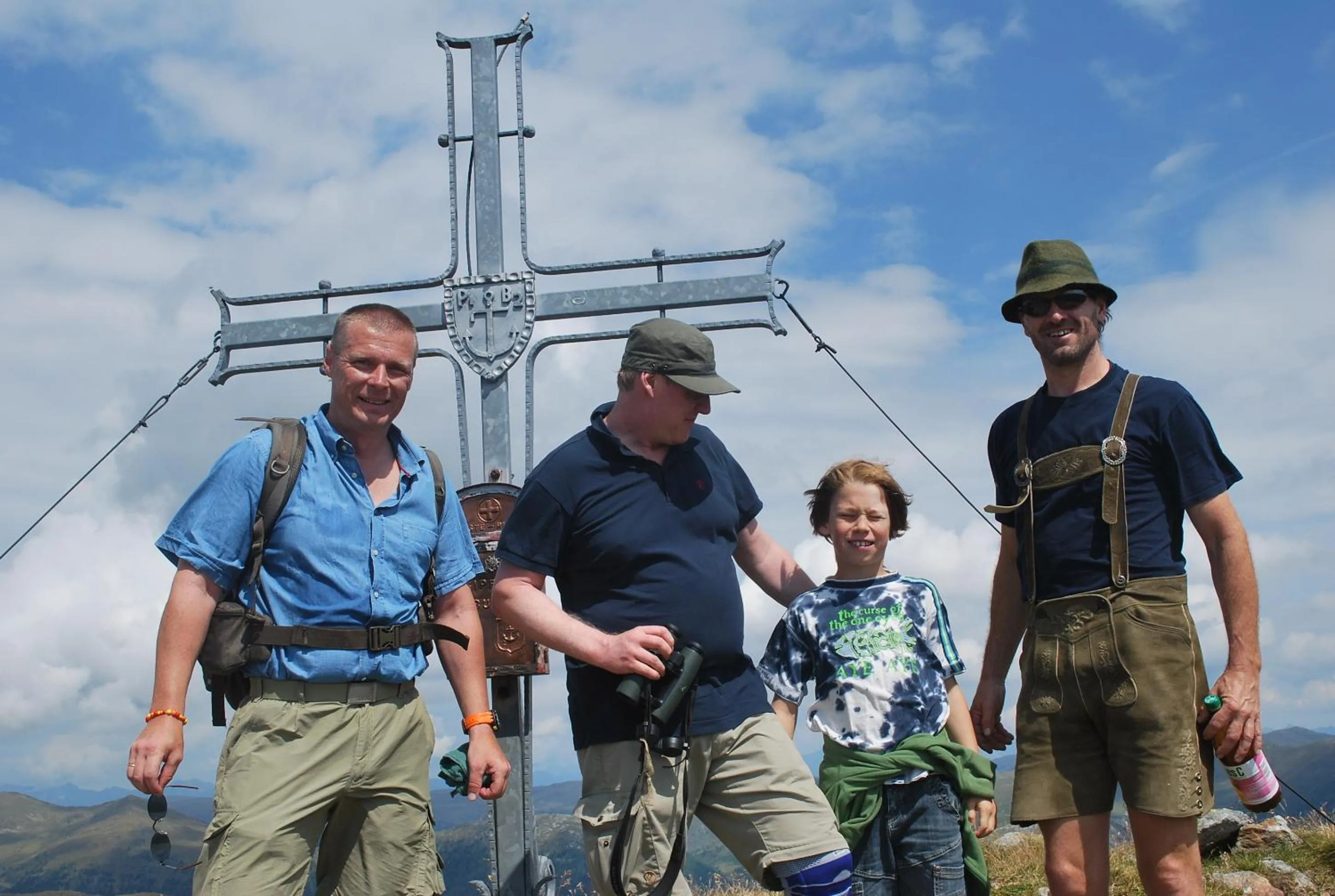 Hiking in Biohof Seidl