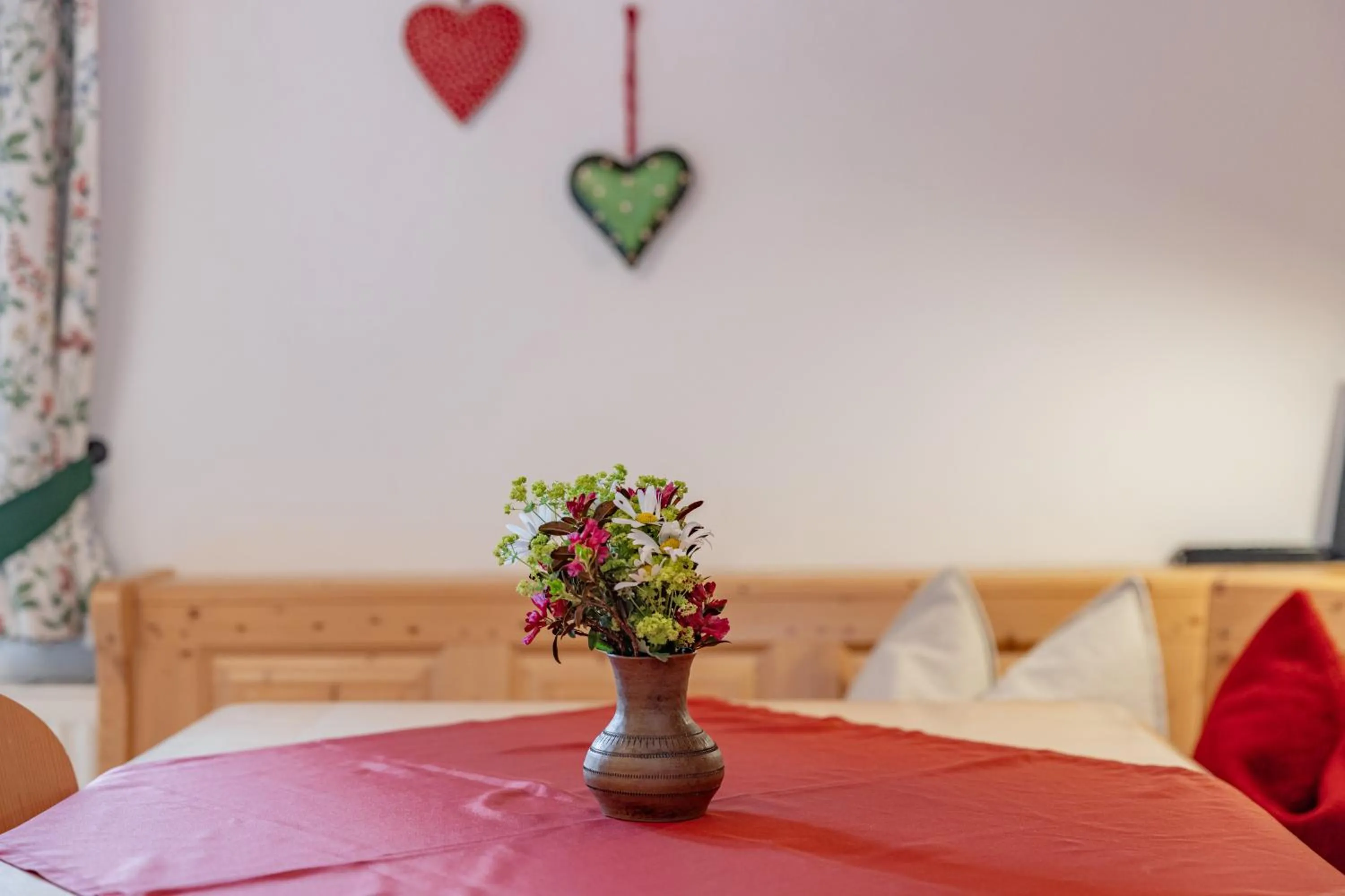 Decorative detail, Bed in Biohof Seidl