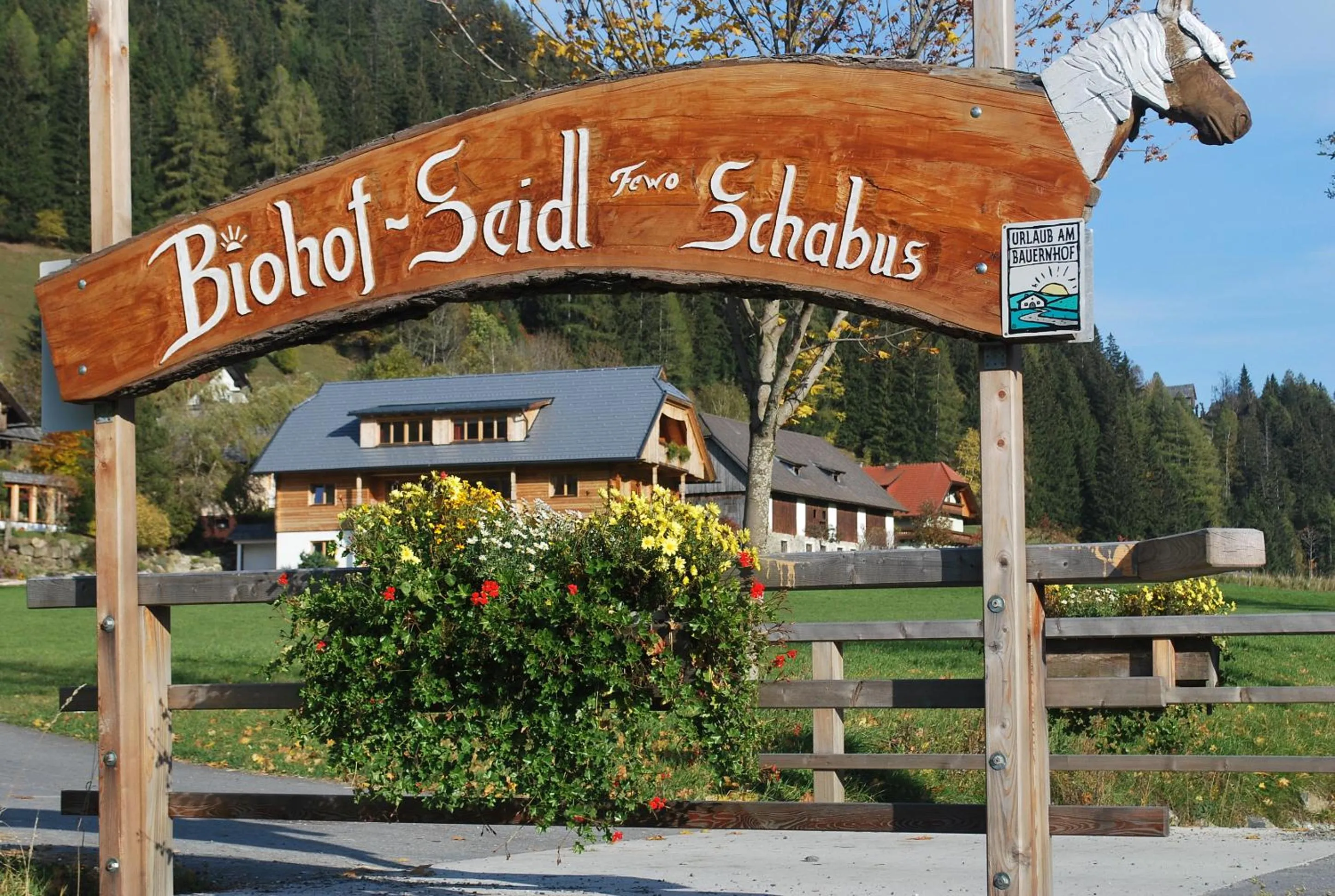 Property logo or sign in Biohof Seidl