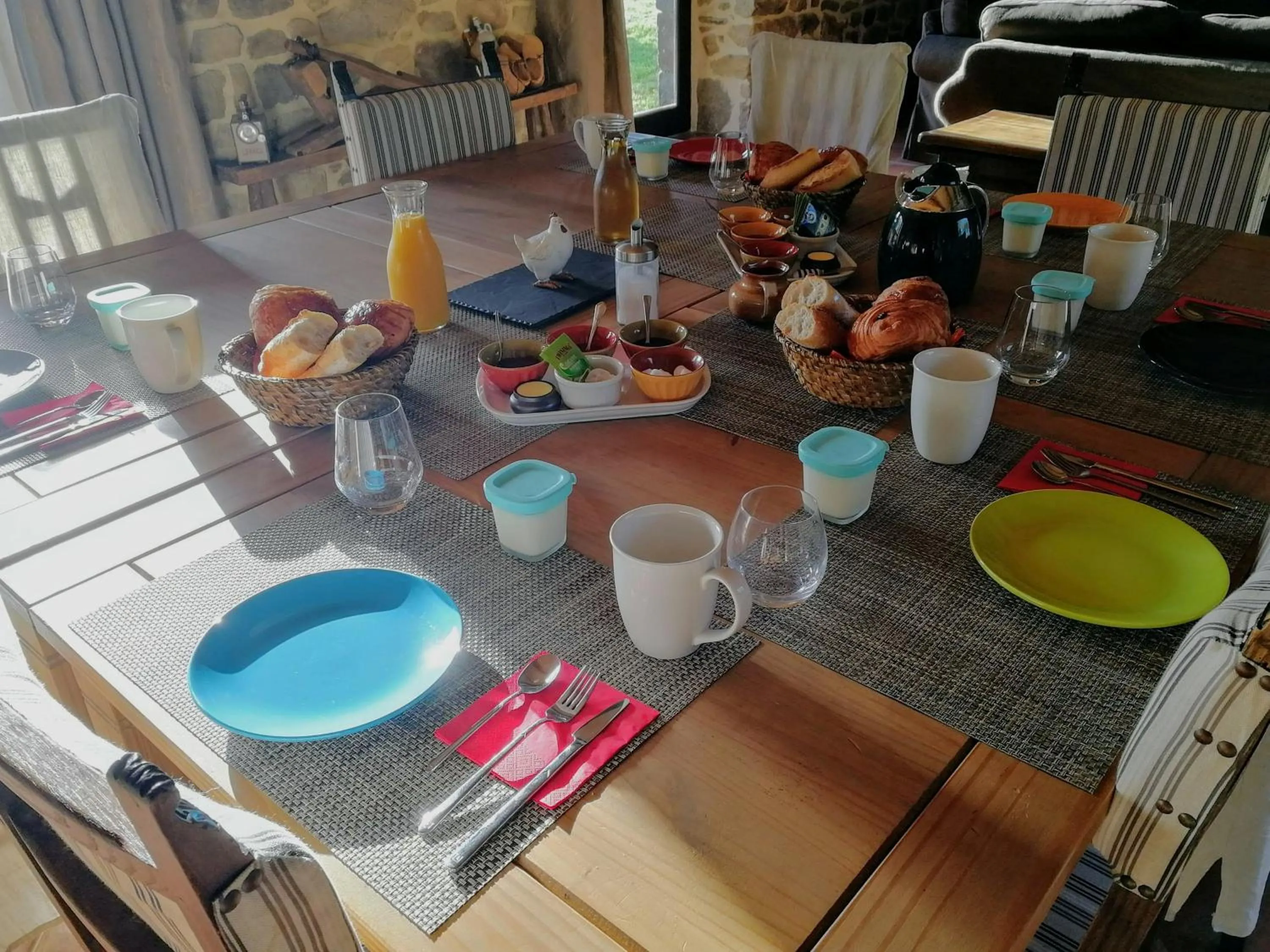 Breakfast in Les longères de keridy