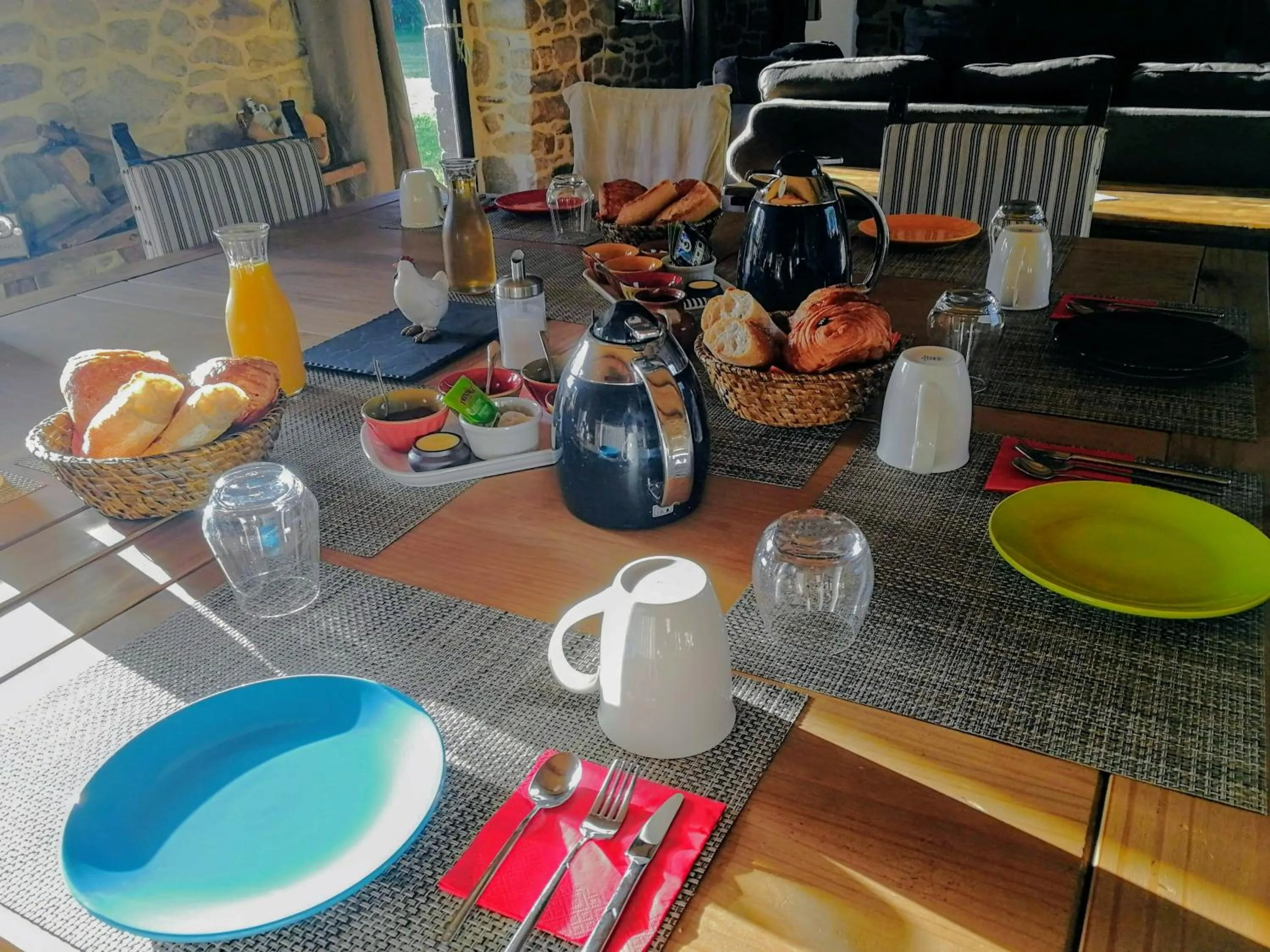 Breakfast in Les longères de keridy