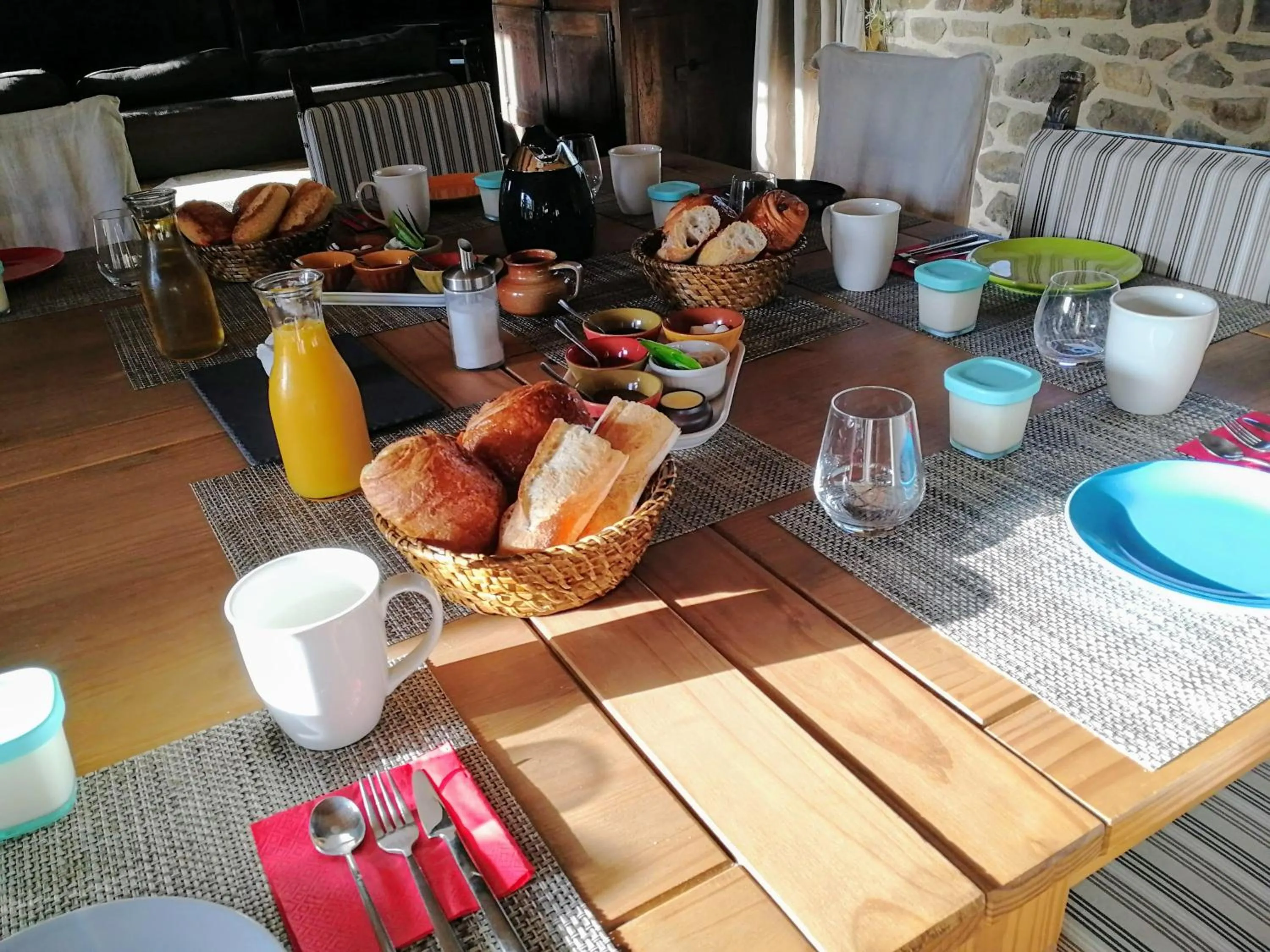 Breakfast in Les longères de keridy