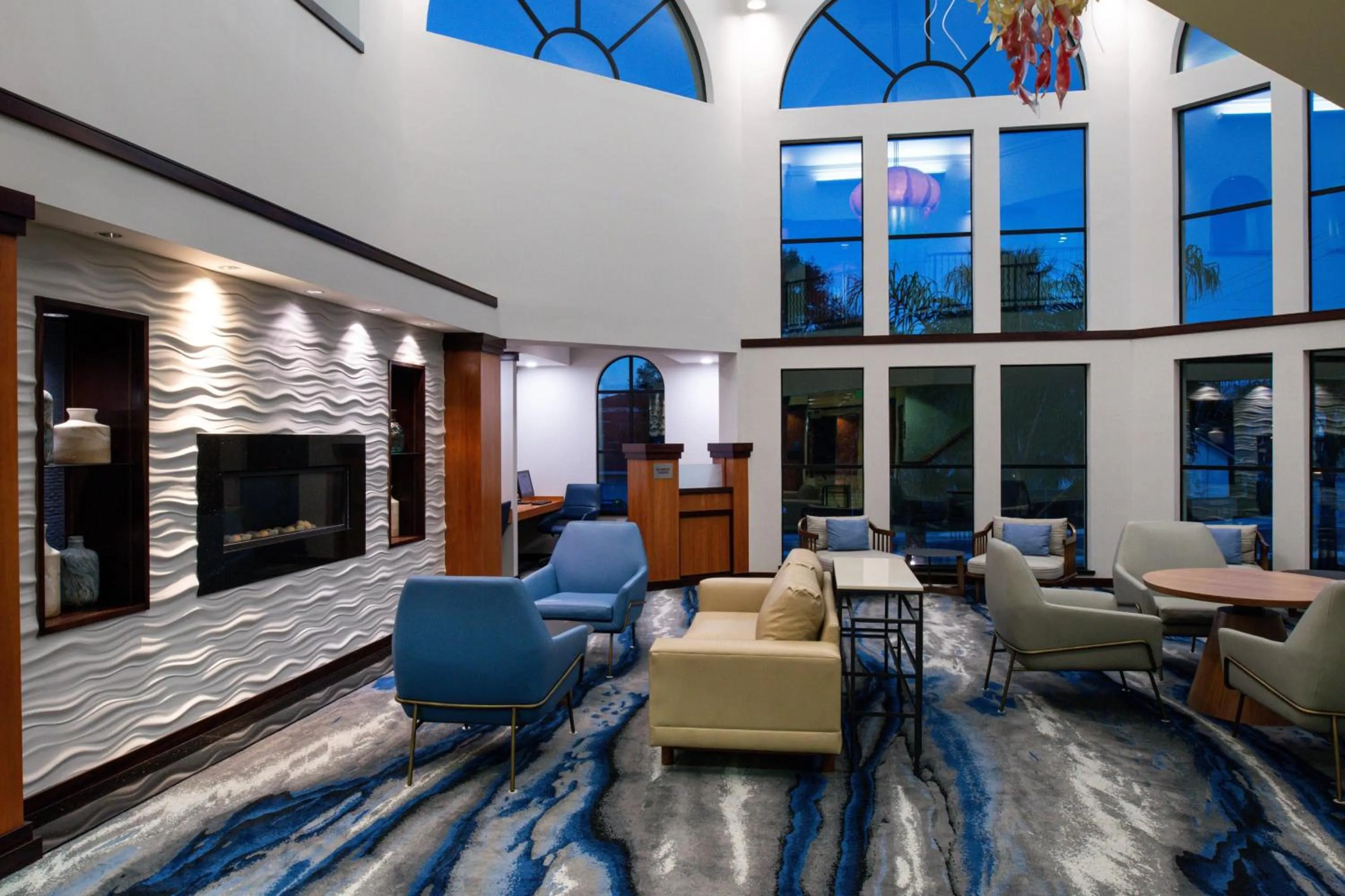 Lobby or reception in Fairfield Inn & Suites Santa Cruz - Capitola