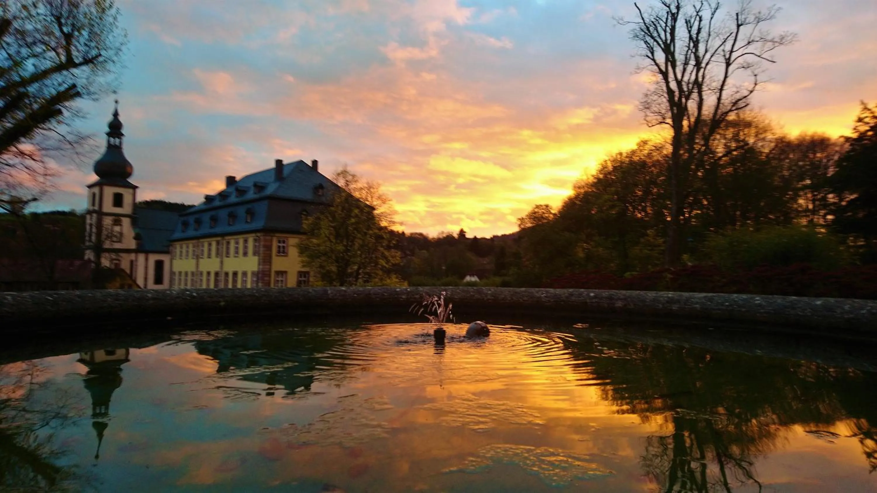 Natural landscape in Pension Weinig