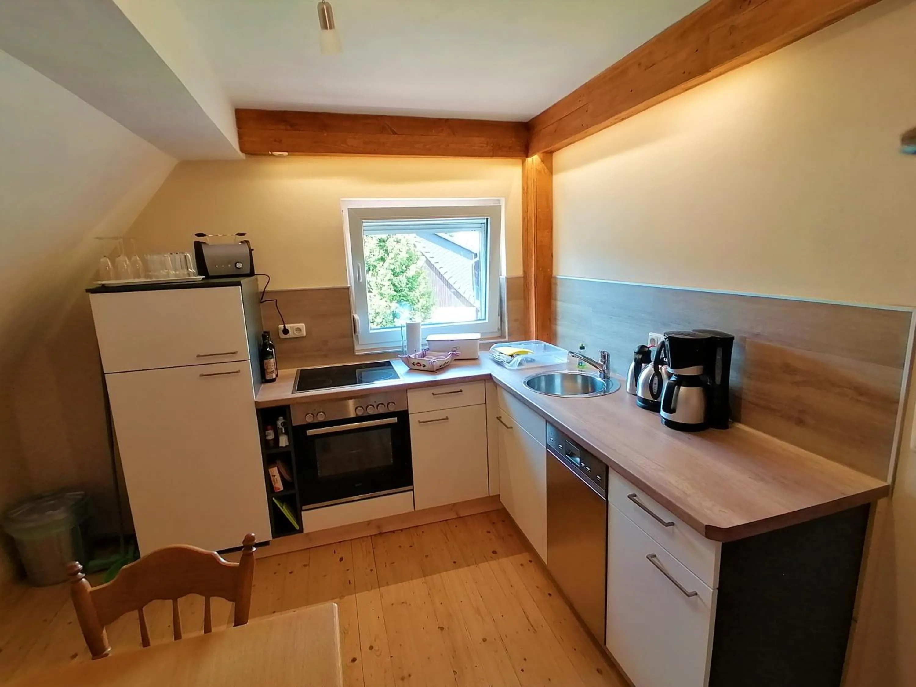 Coffee/tea facilities in Pension Weinig