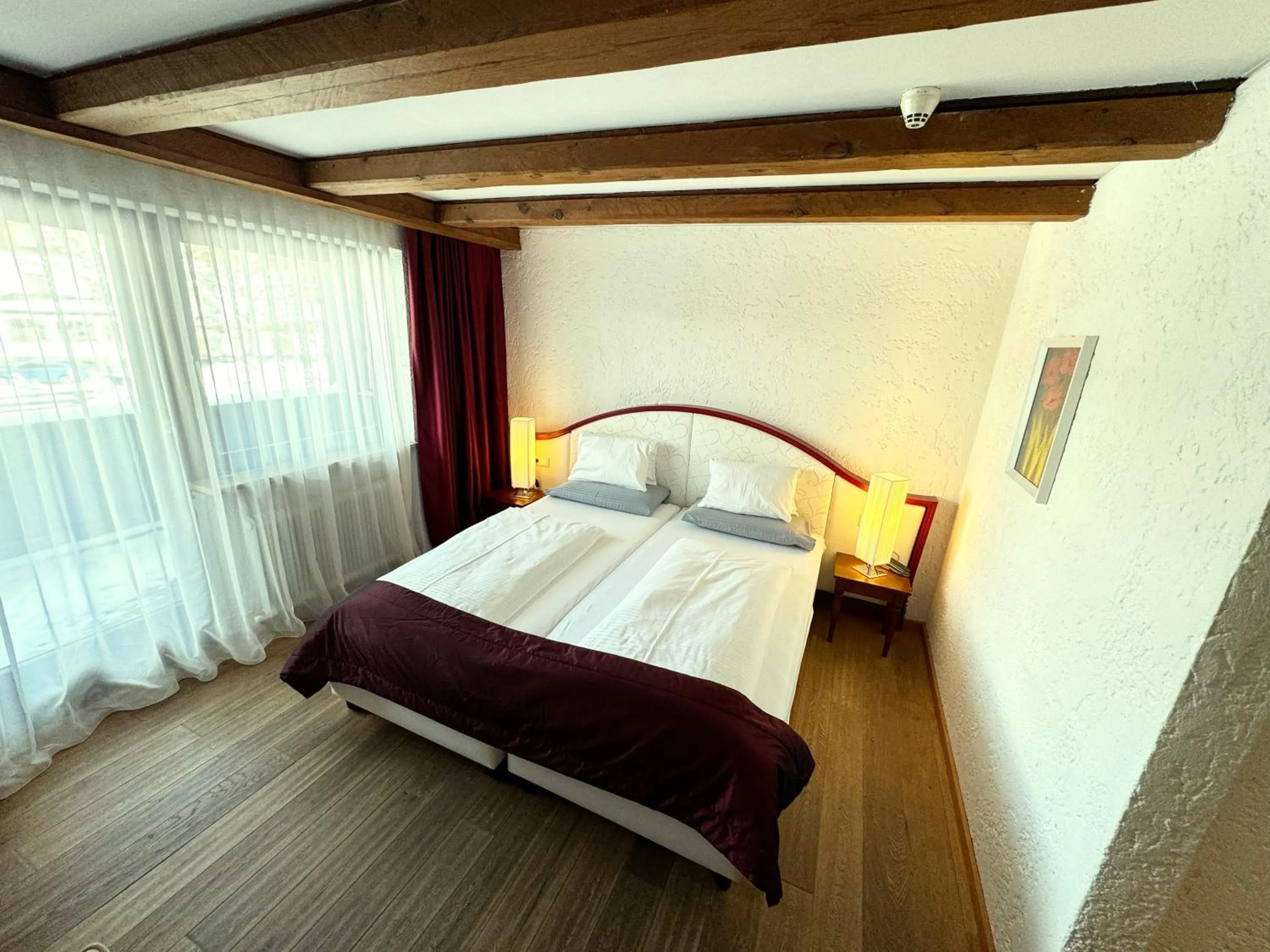 Bed in Hotel Hocheder