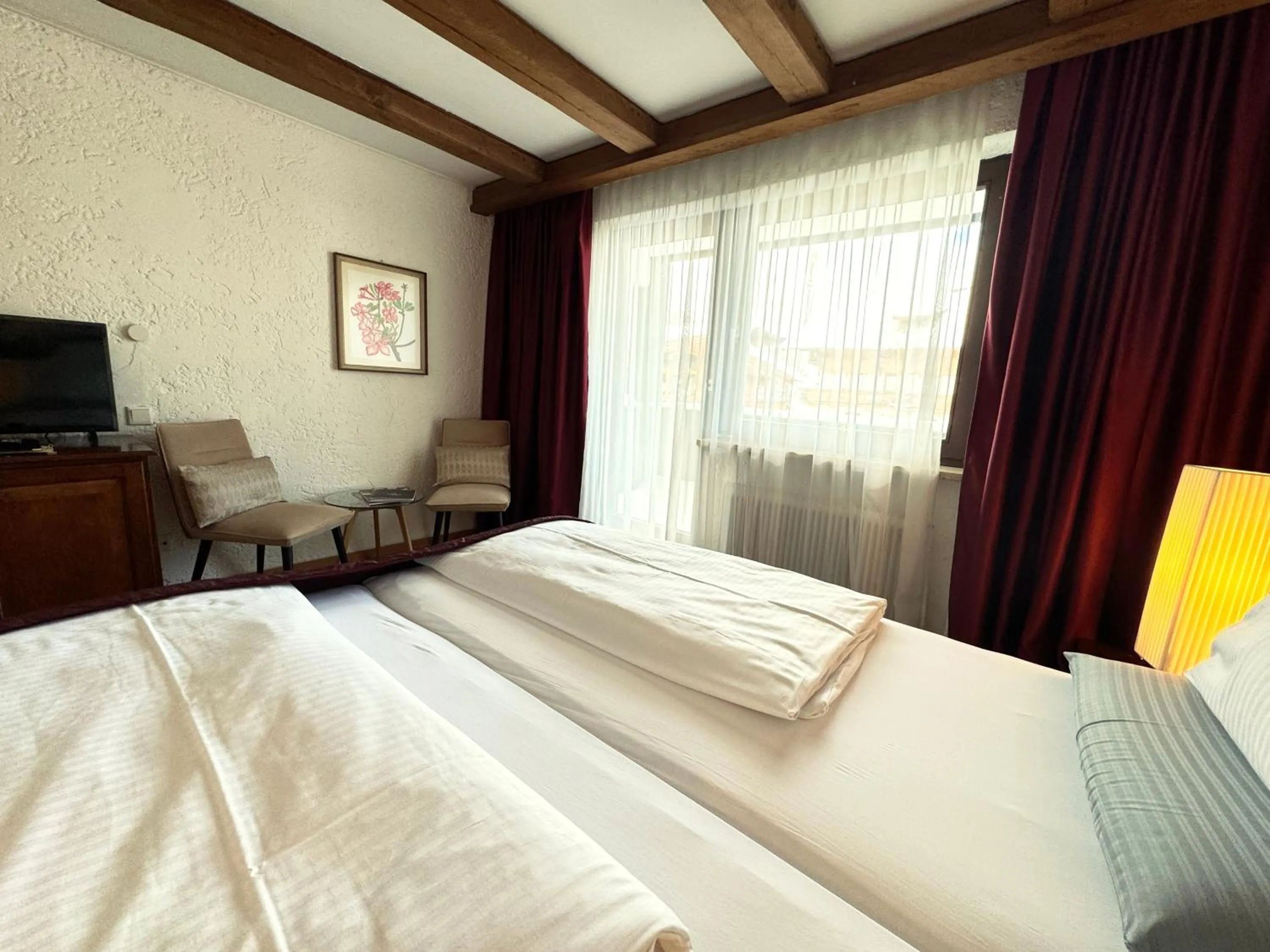 Bed in Hotel Hocheder