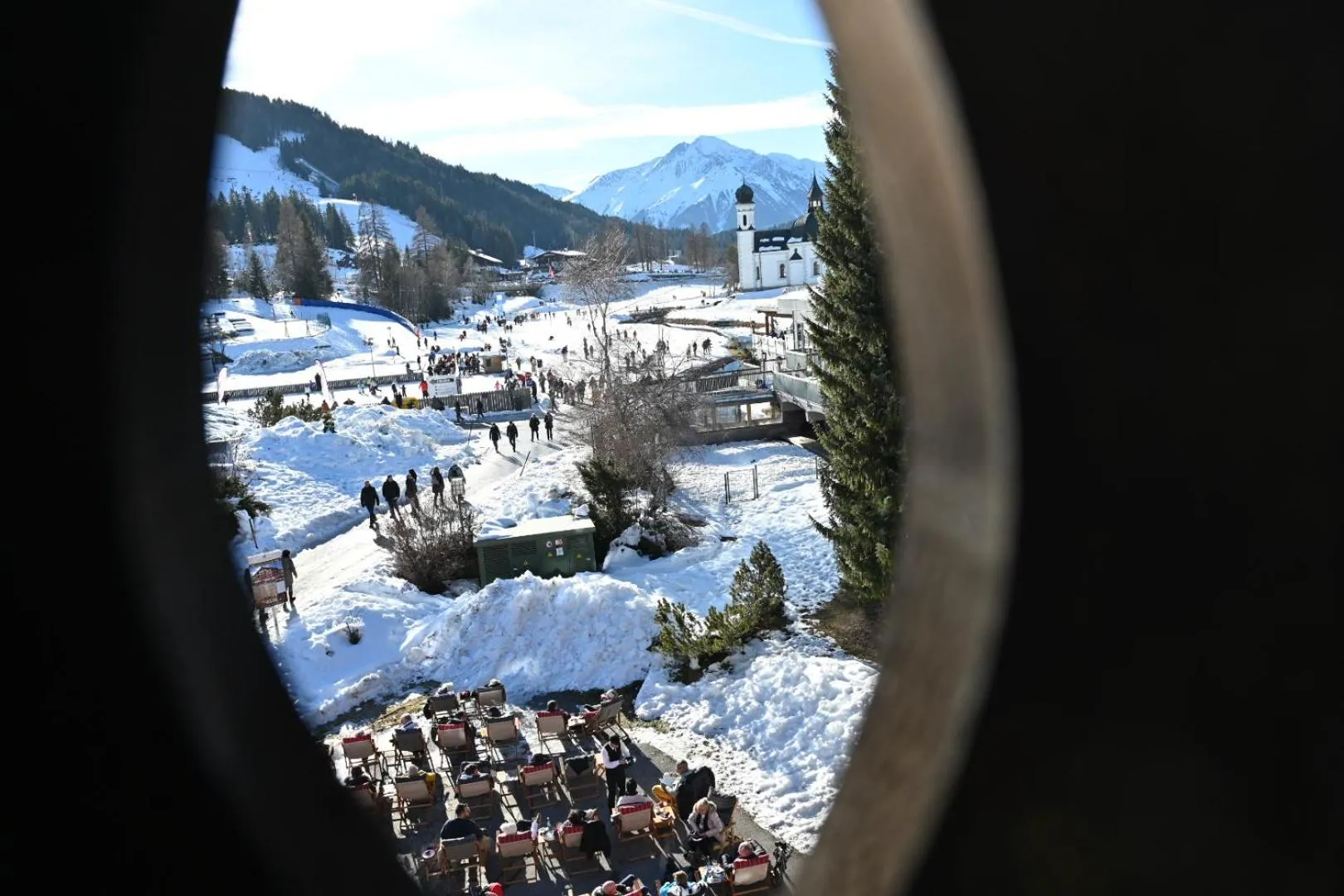 Natural landscape in Hotel Hocheder