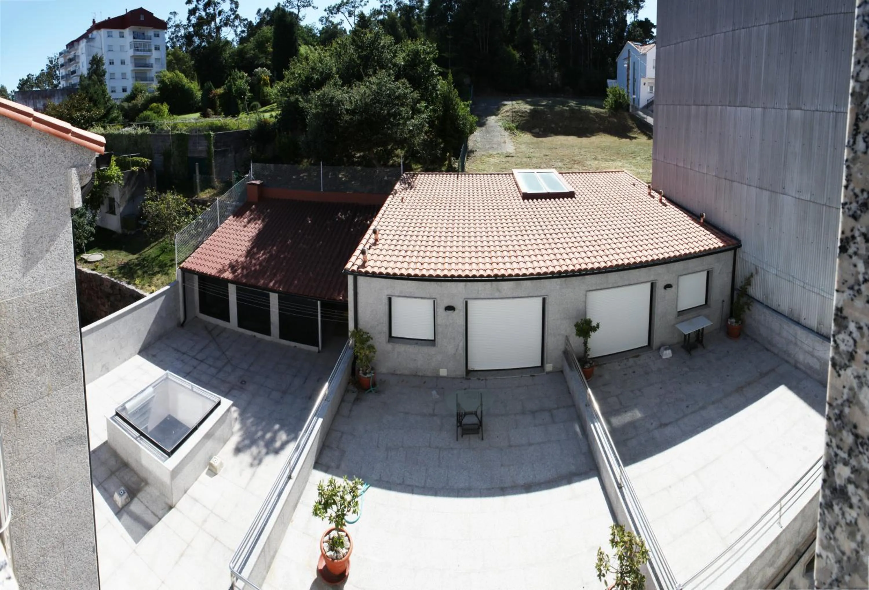 Patio in Hotel Brisa del Mar