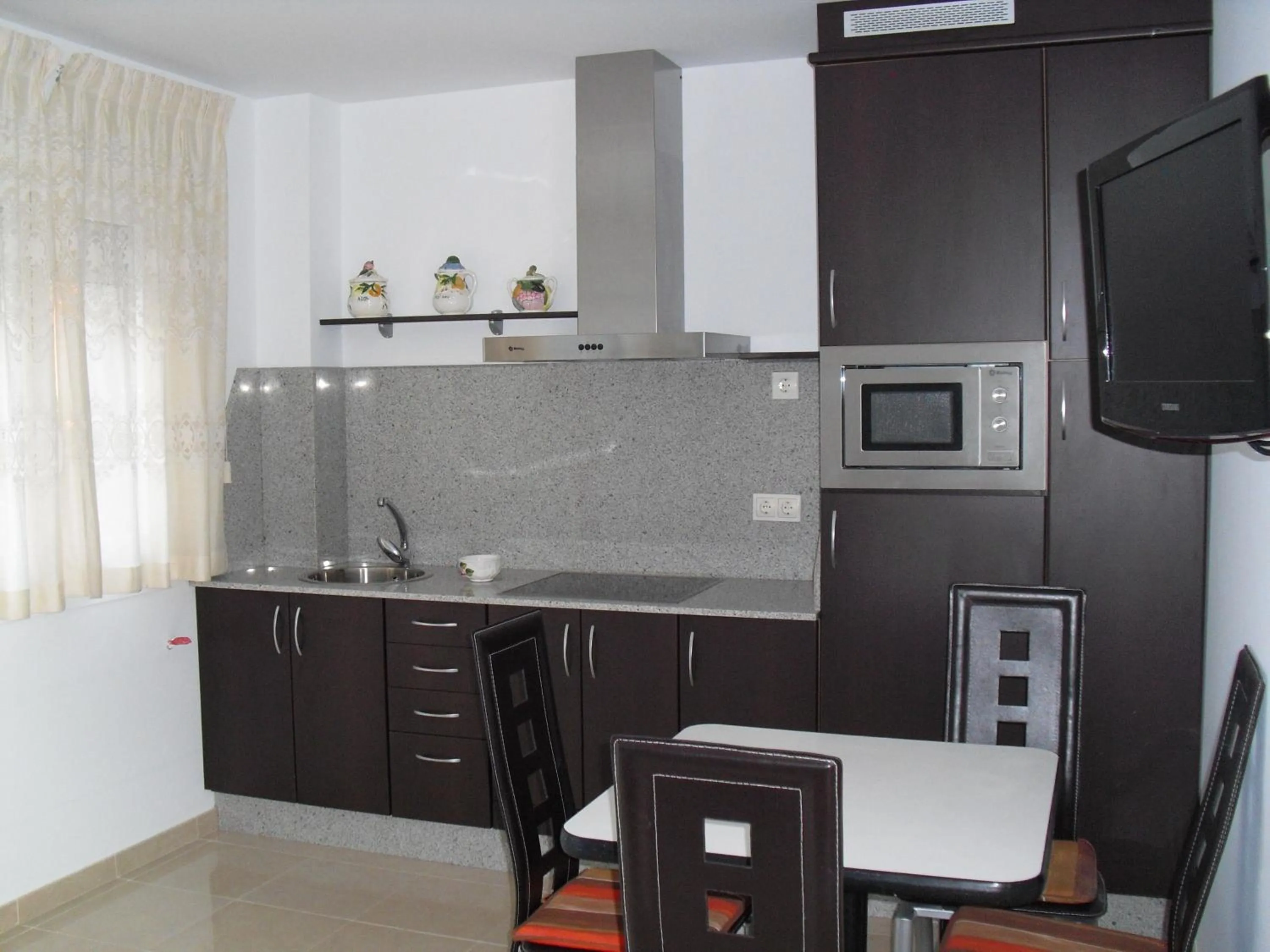 Kitchen or kitchenette in Hotel Brisa del Mar