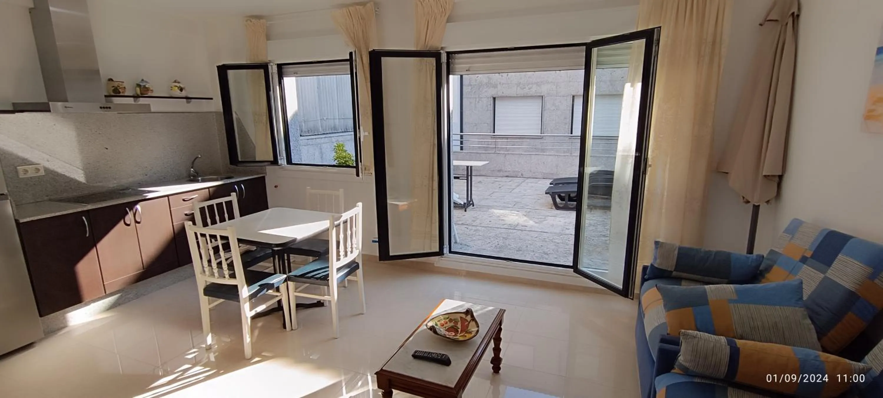 Kitchen or kitchenette in Hotel Brisa del Mar