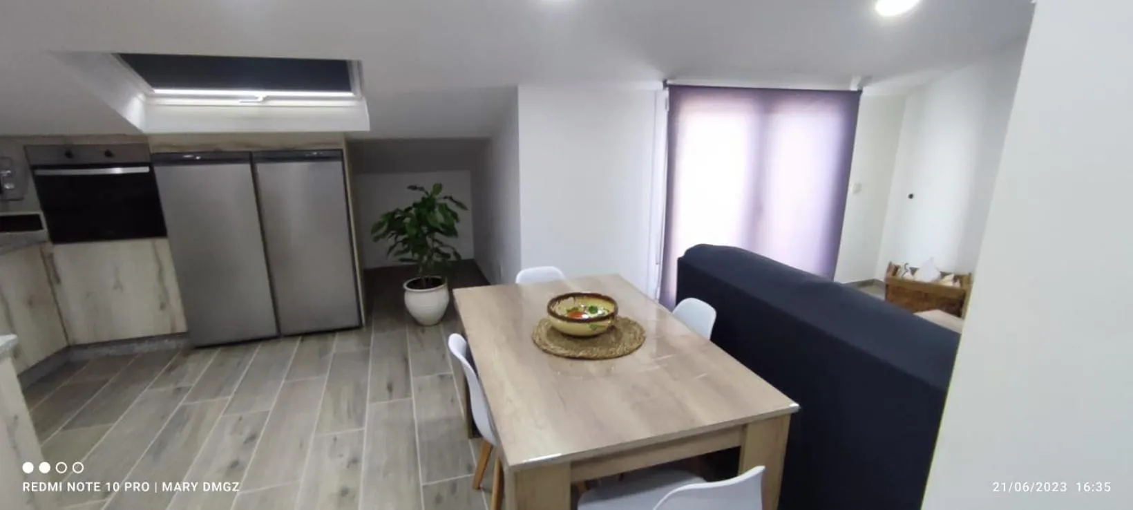 Kitchen or kitchenette in Hotel Brisa del Mar