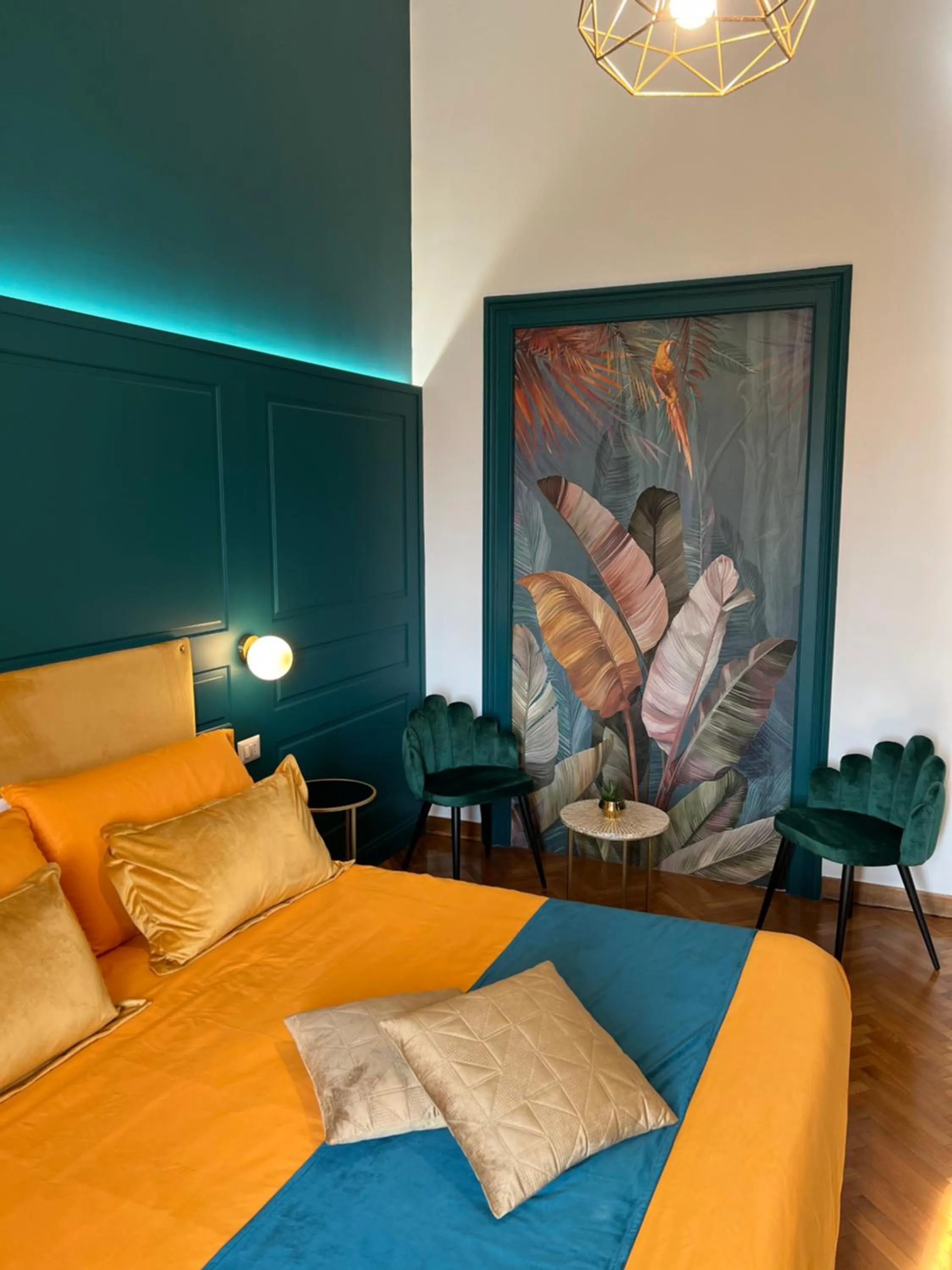 Bed in La Lepre felice-bovio