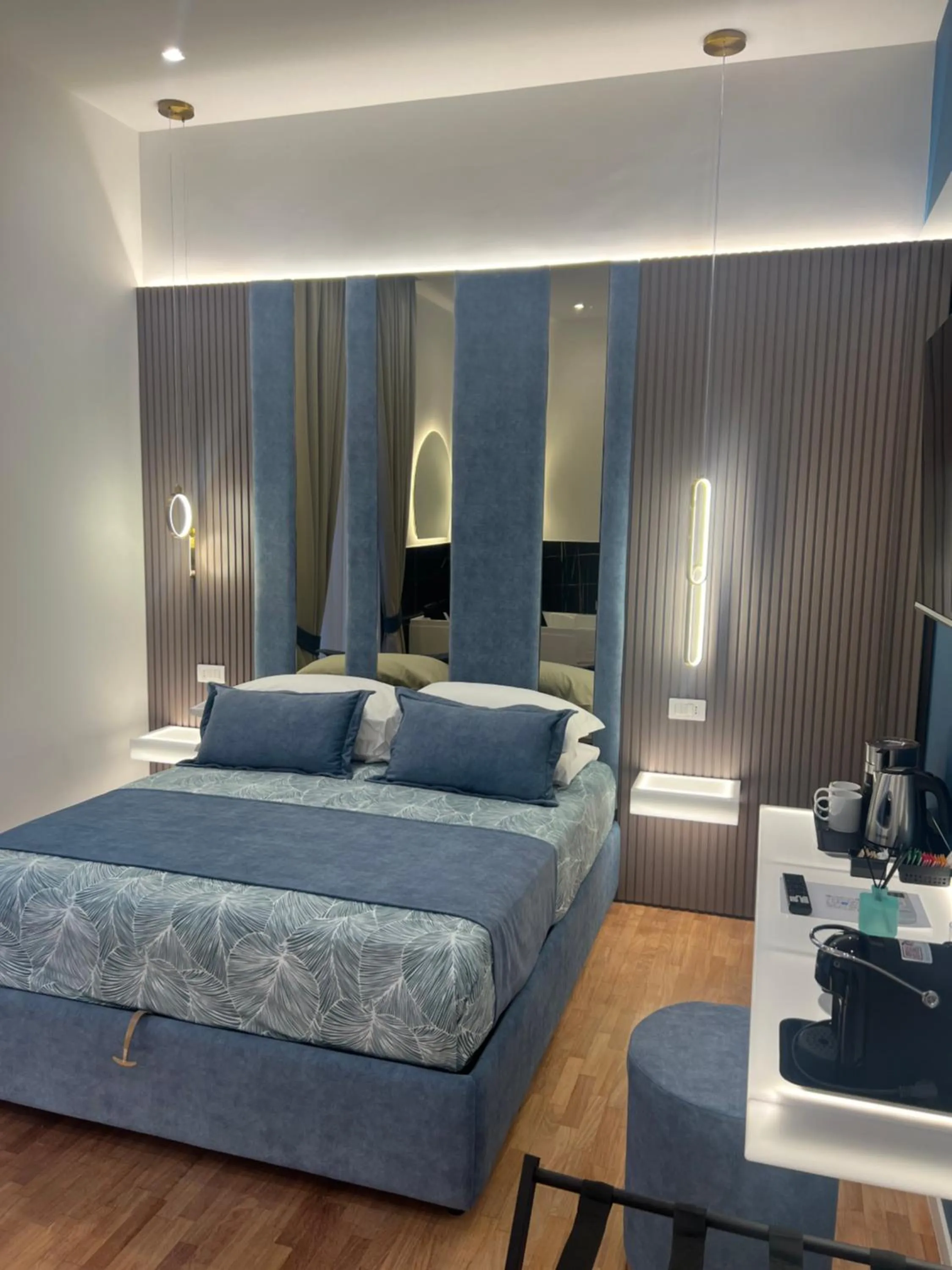 Bed in La Lepre felice-bovio