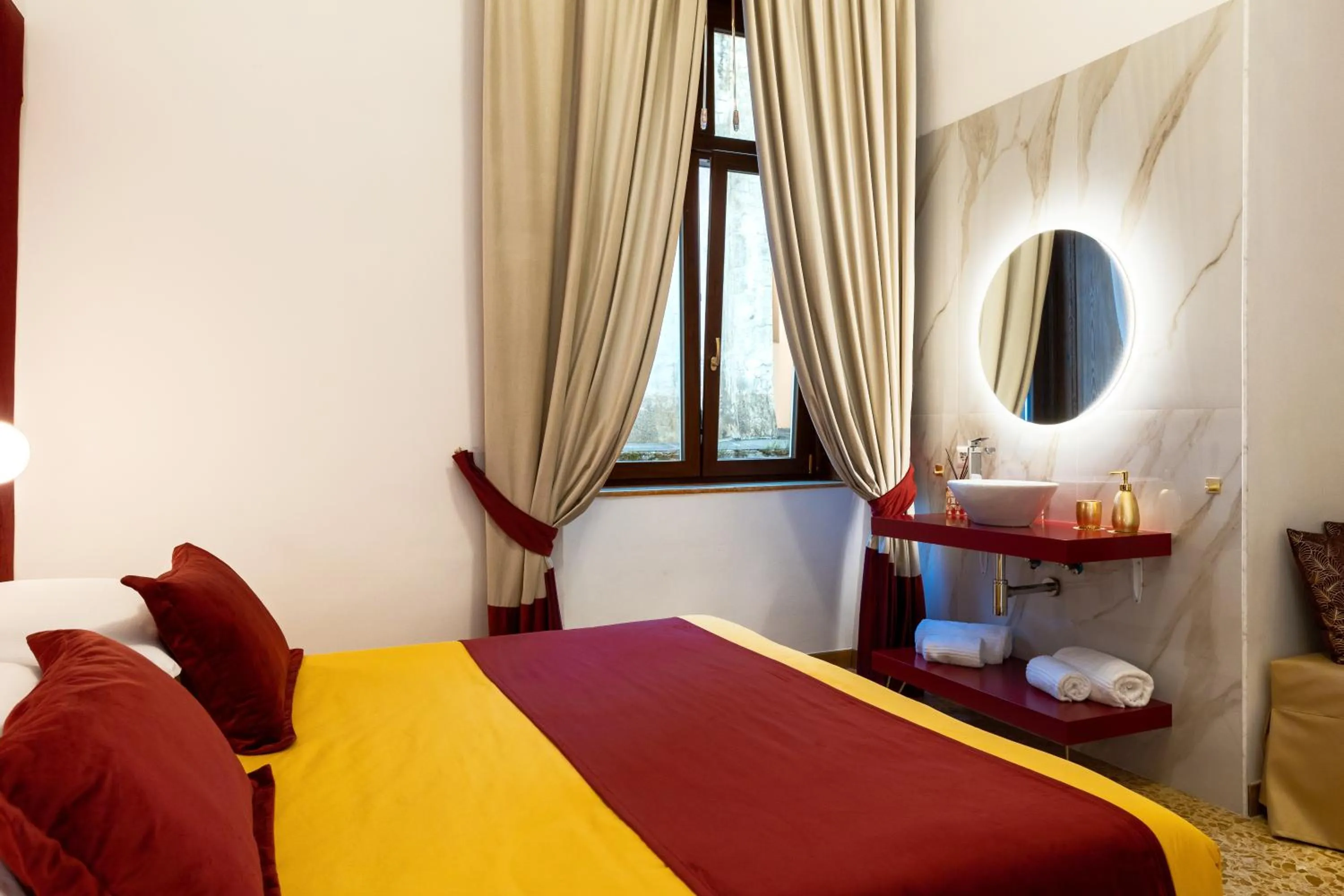 Bed in La Lepre felice-bovio