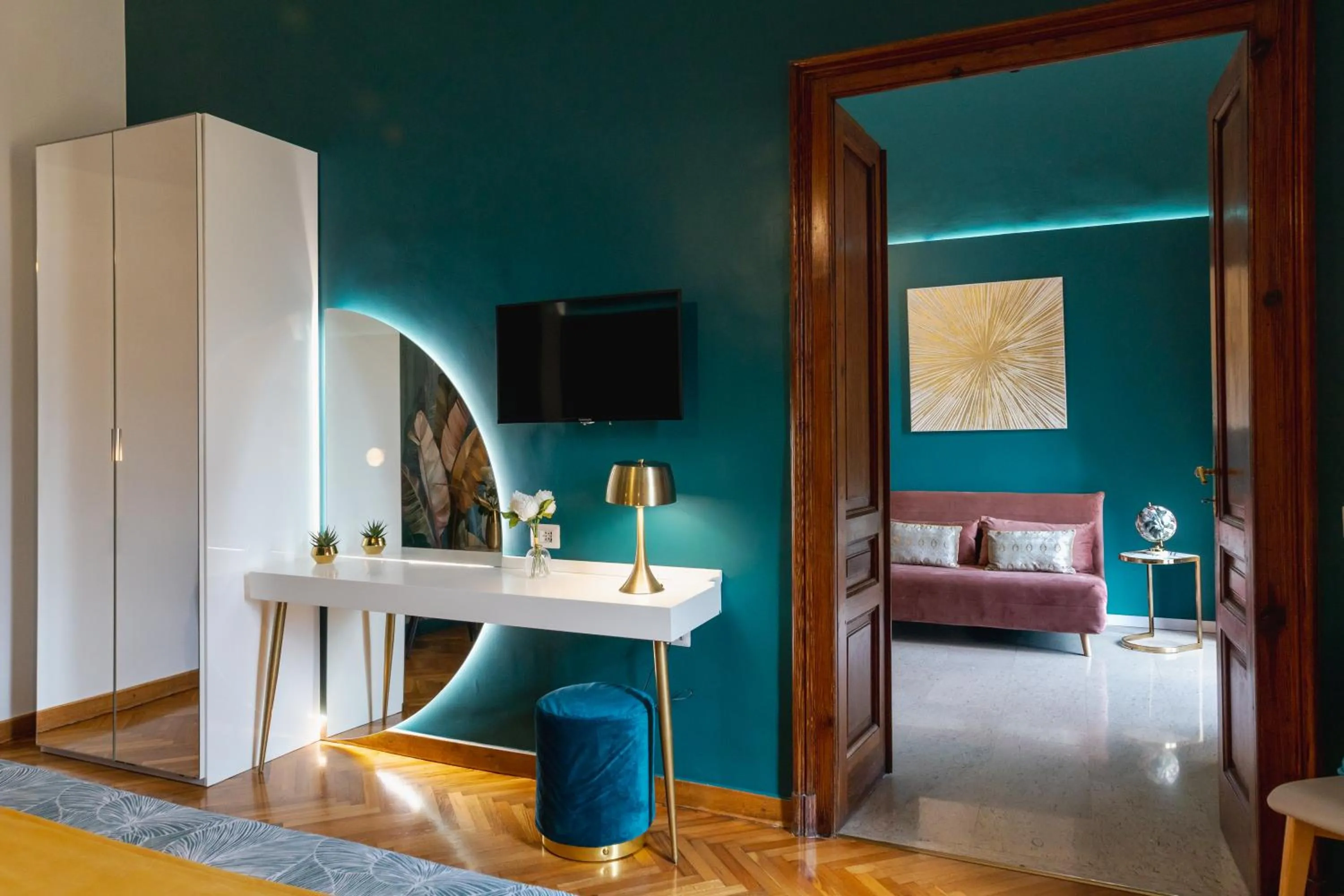 Bed in La Lepre felice-bovio