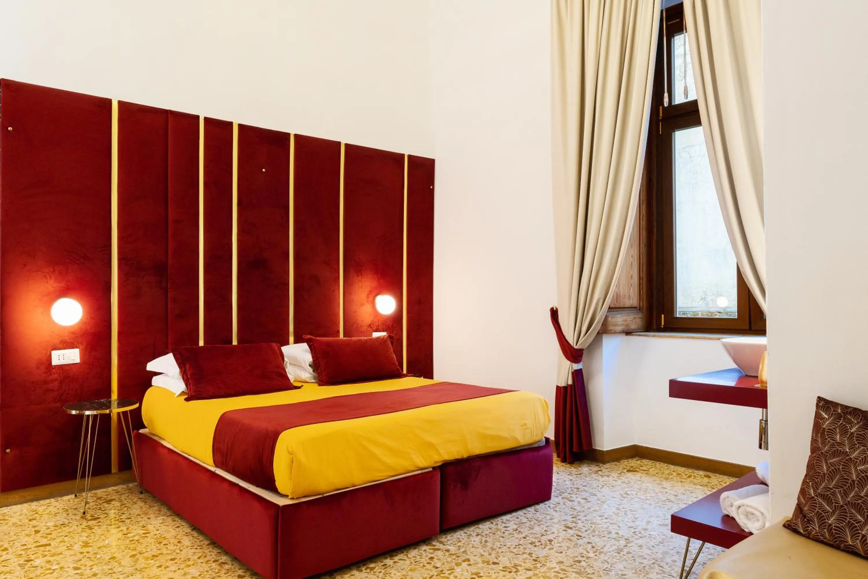 Bed in La Lepre felice-bovio