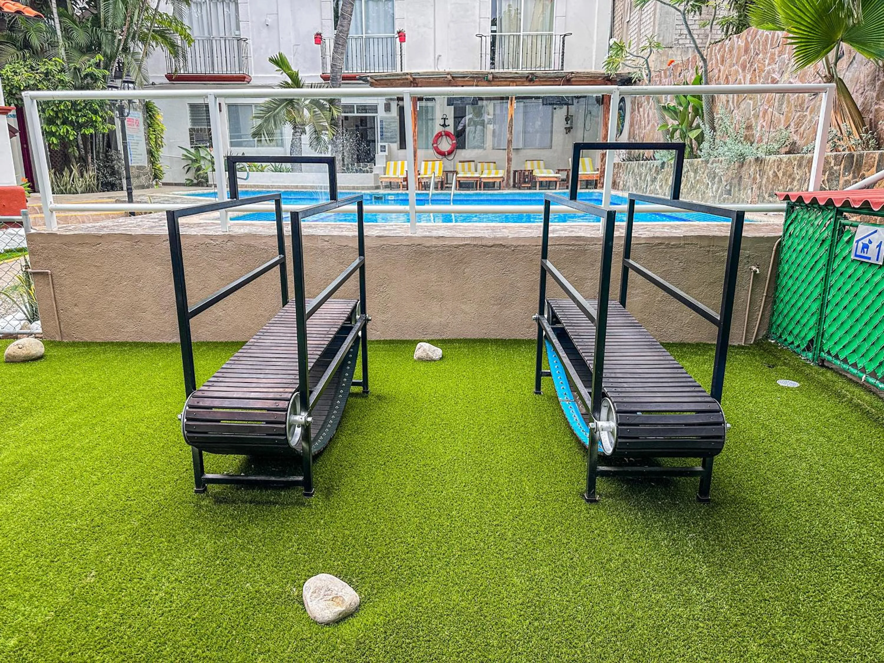 Patio in Best Western Posada Chahue