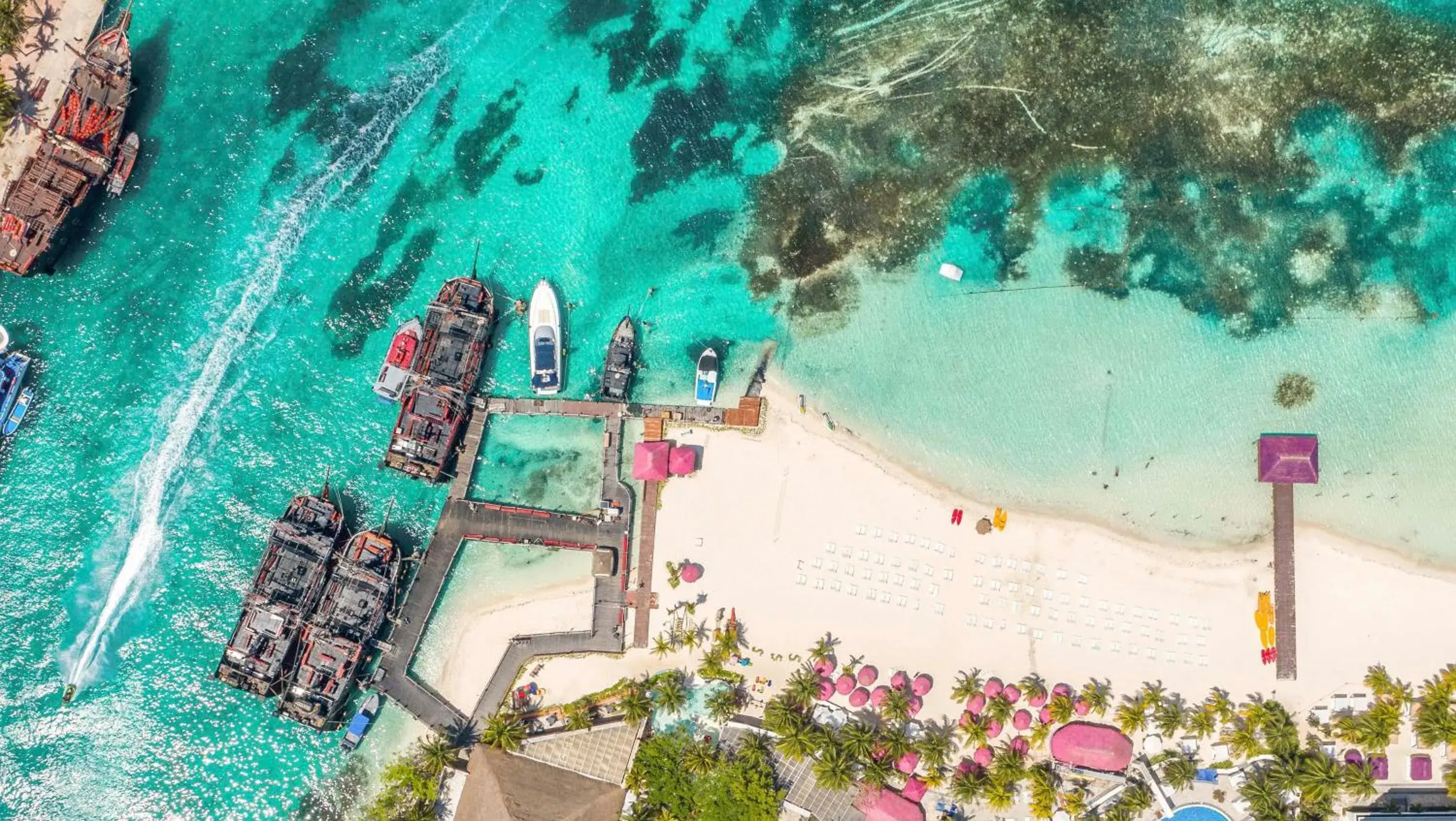 Bird's eye view in Grand Oasis Palm - All inclusive Bird's eye view in Grand Oasis Palm - All inclusive