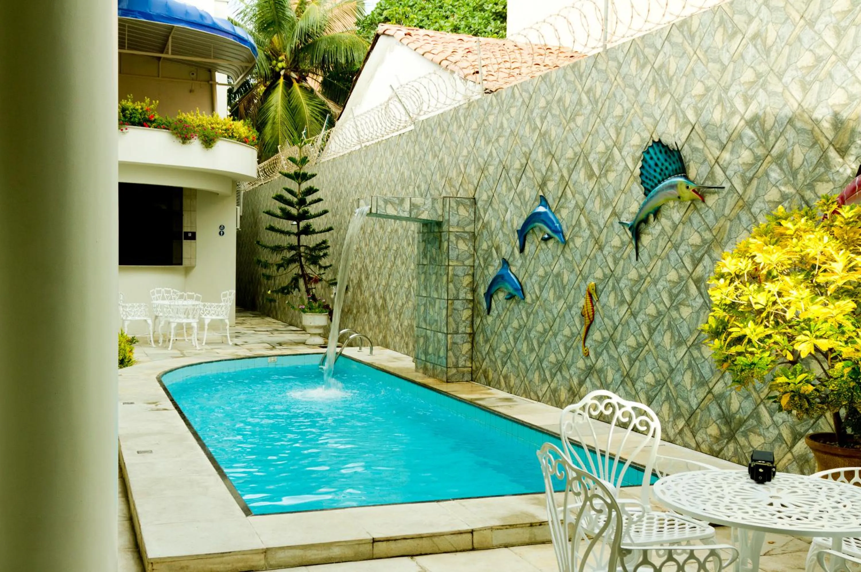 Swimming pool in Hotel Poyares