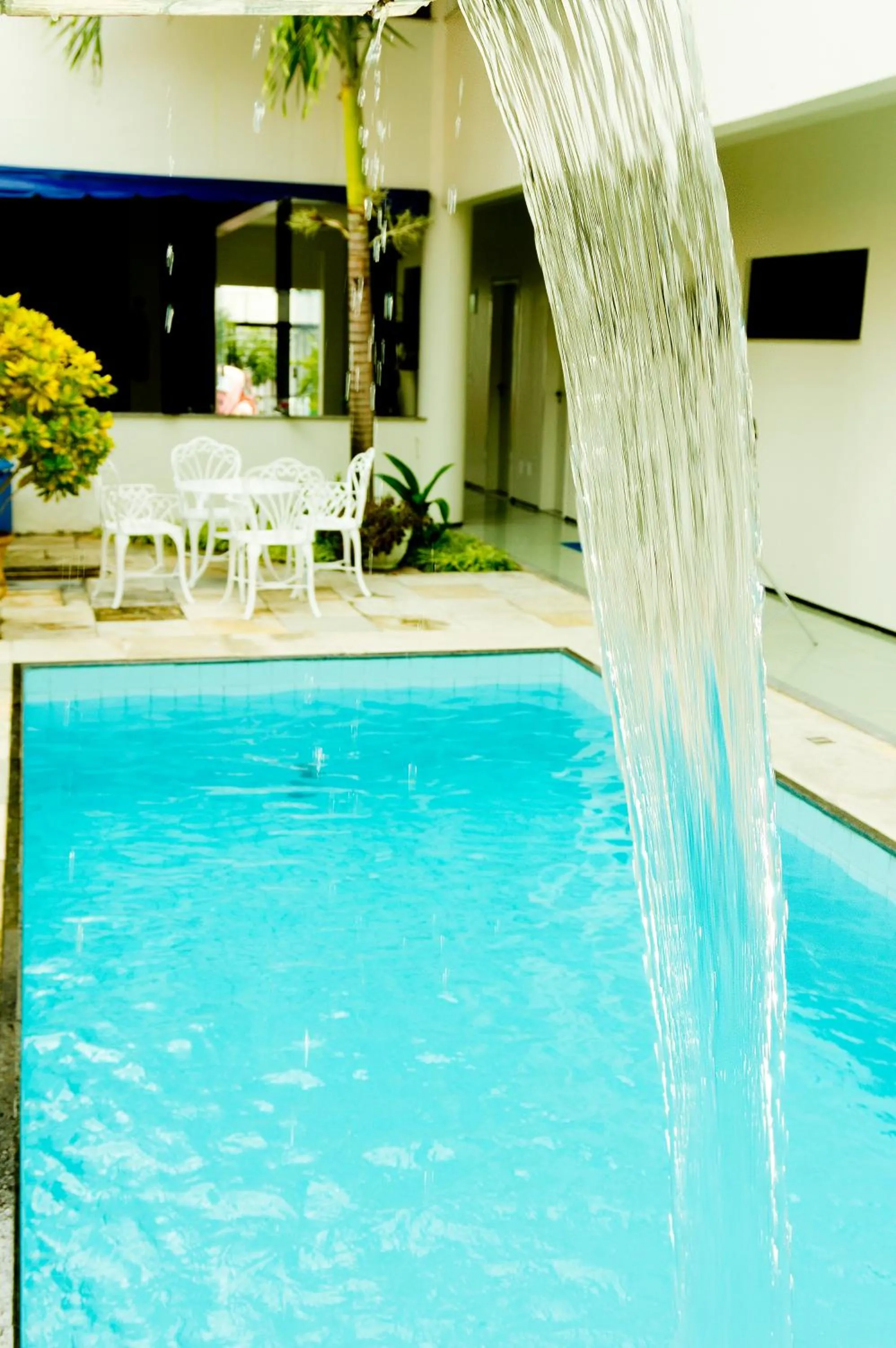 Pool view in Hotel Poyares