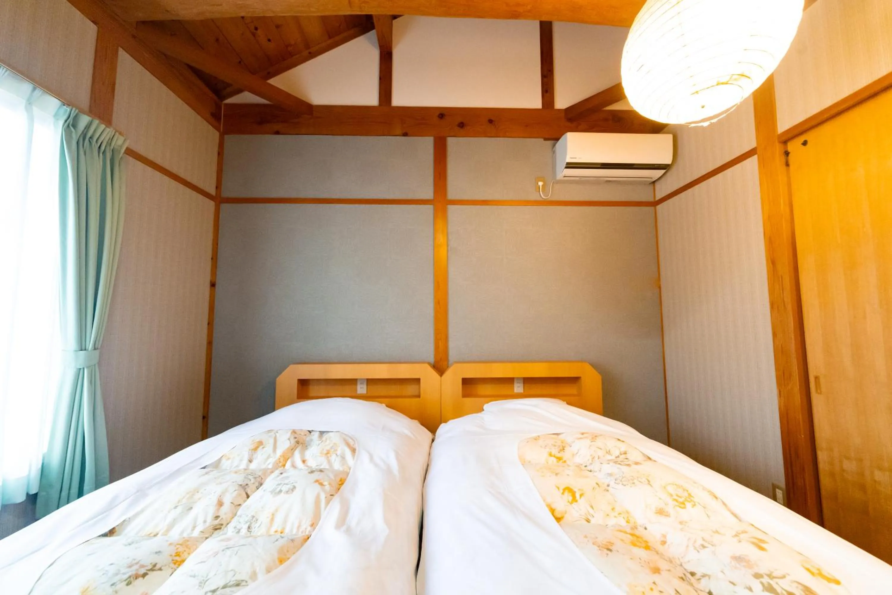 Bed in Ryokan Fukinoya