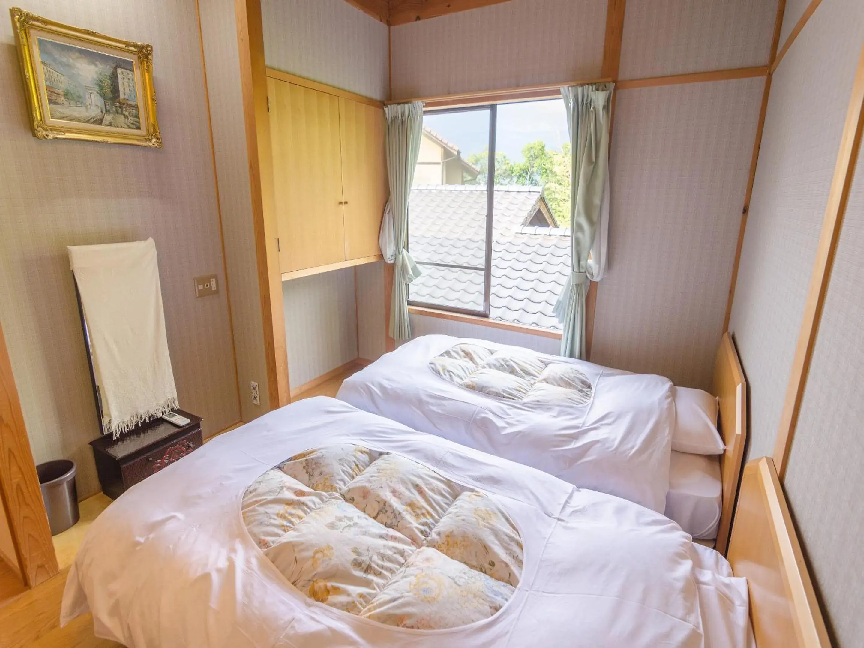 Bed in Ryokan Fukinoya Bed in Ryokan Fukinoya