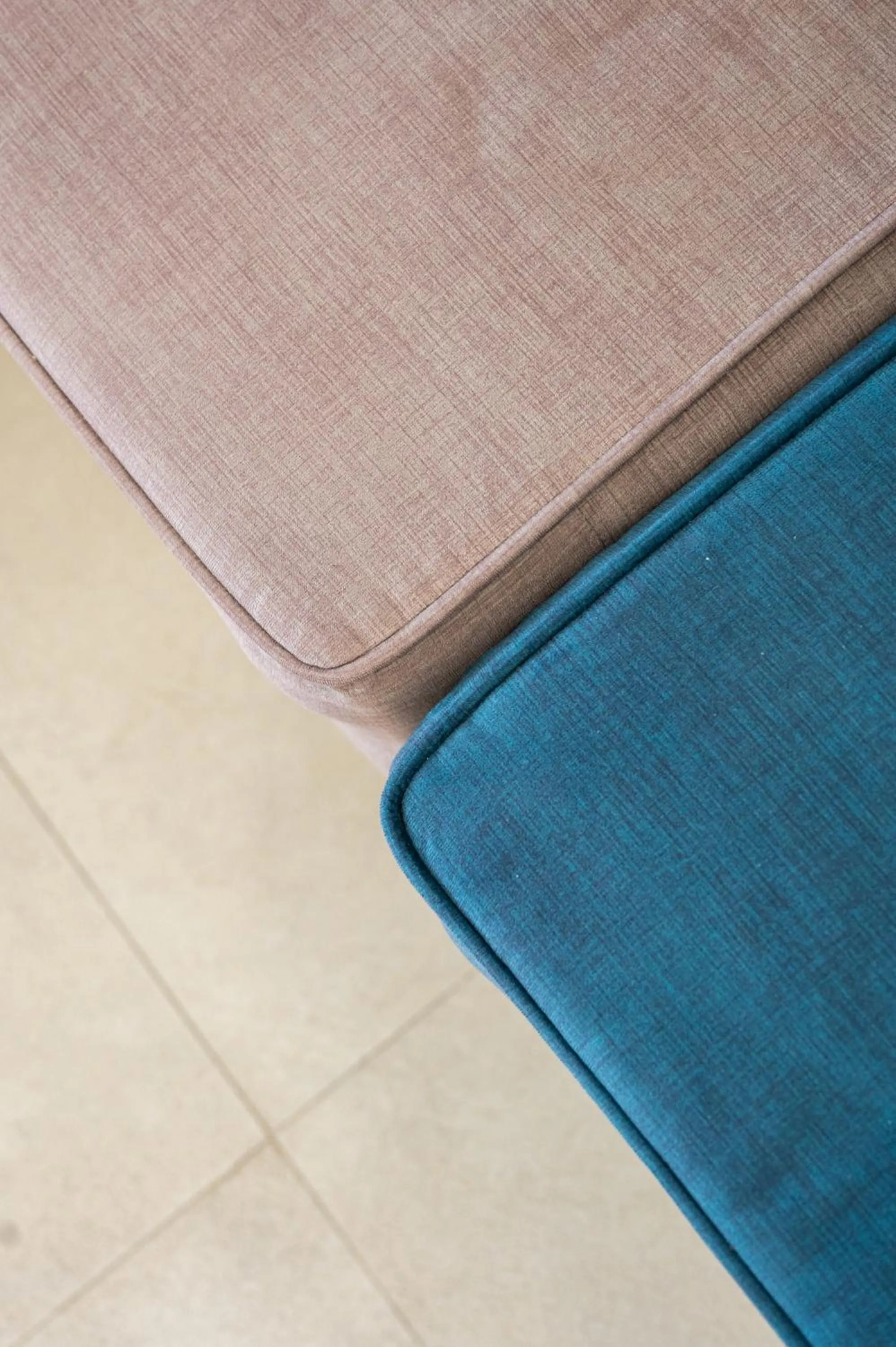 Seating area in Villa Landolina