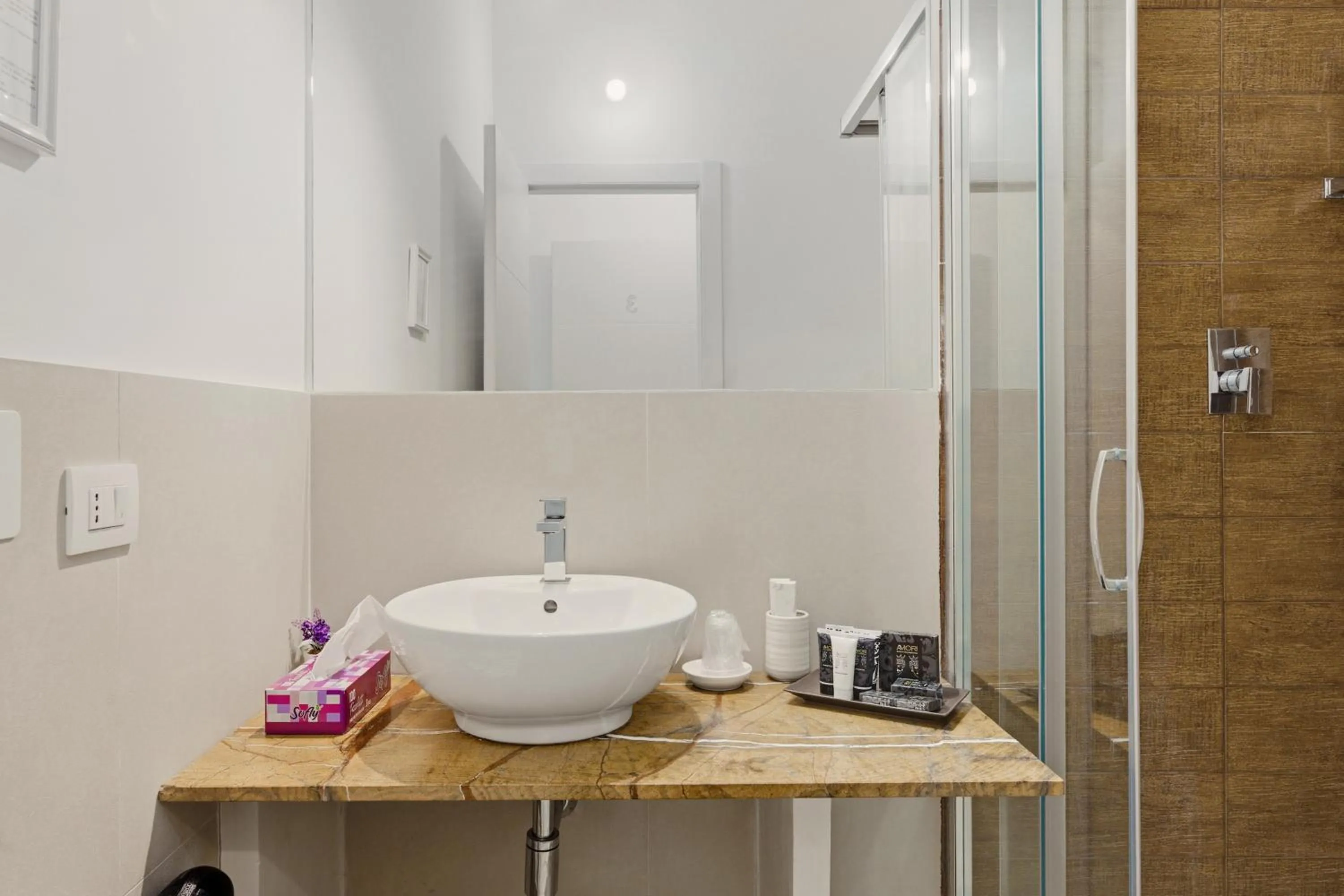 Bathroom in Villa Landolina