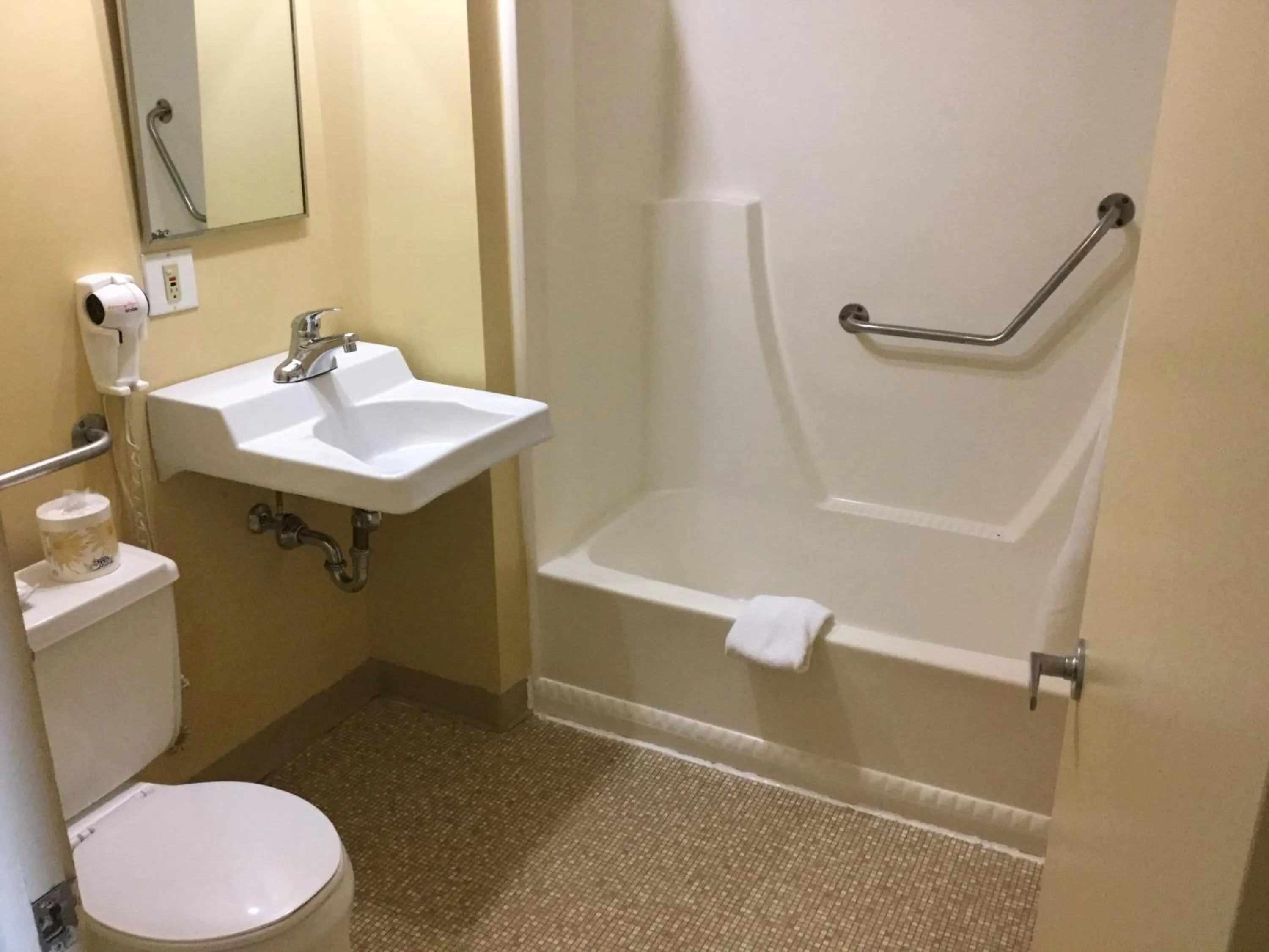 Bathroom in Hotel Motel Hospitalité