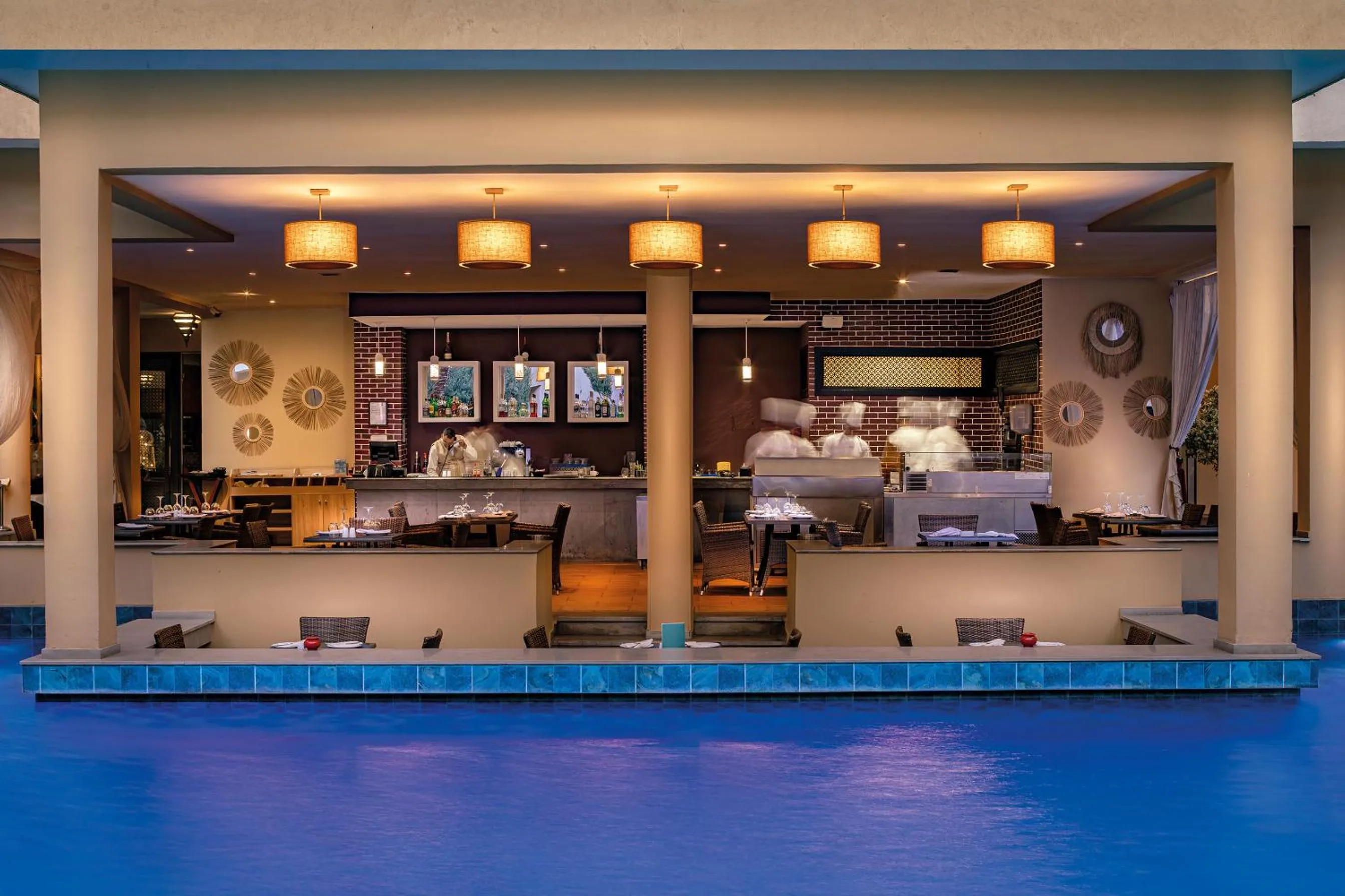 Dinner in Red Hotel Marrakech