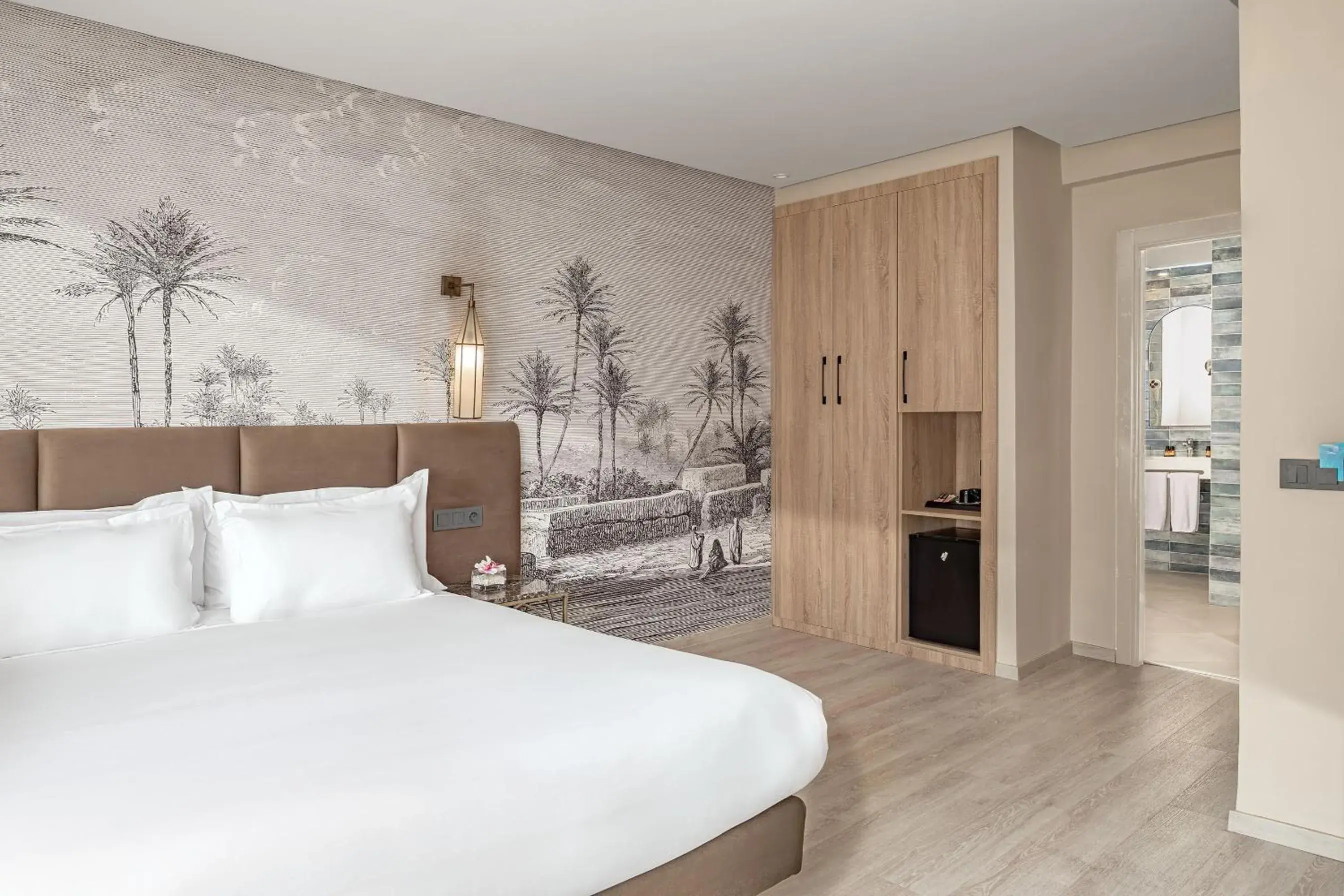 Bedroom in Red Hotel Marrakech Bedroom in Red Hotel Marrakech