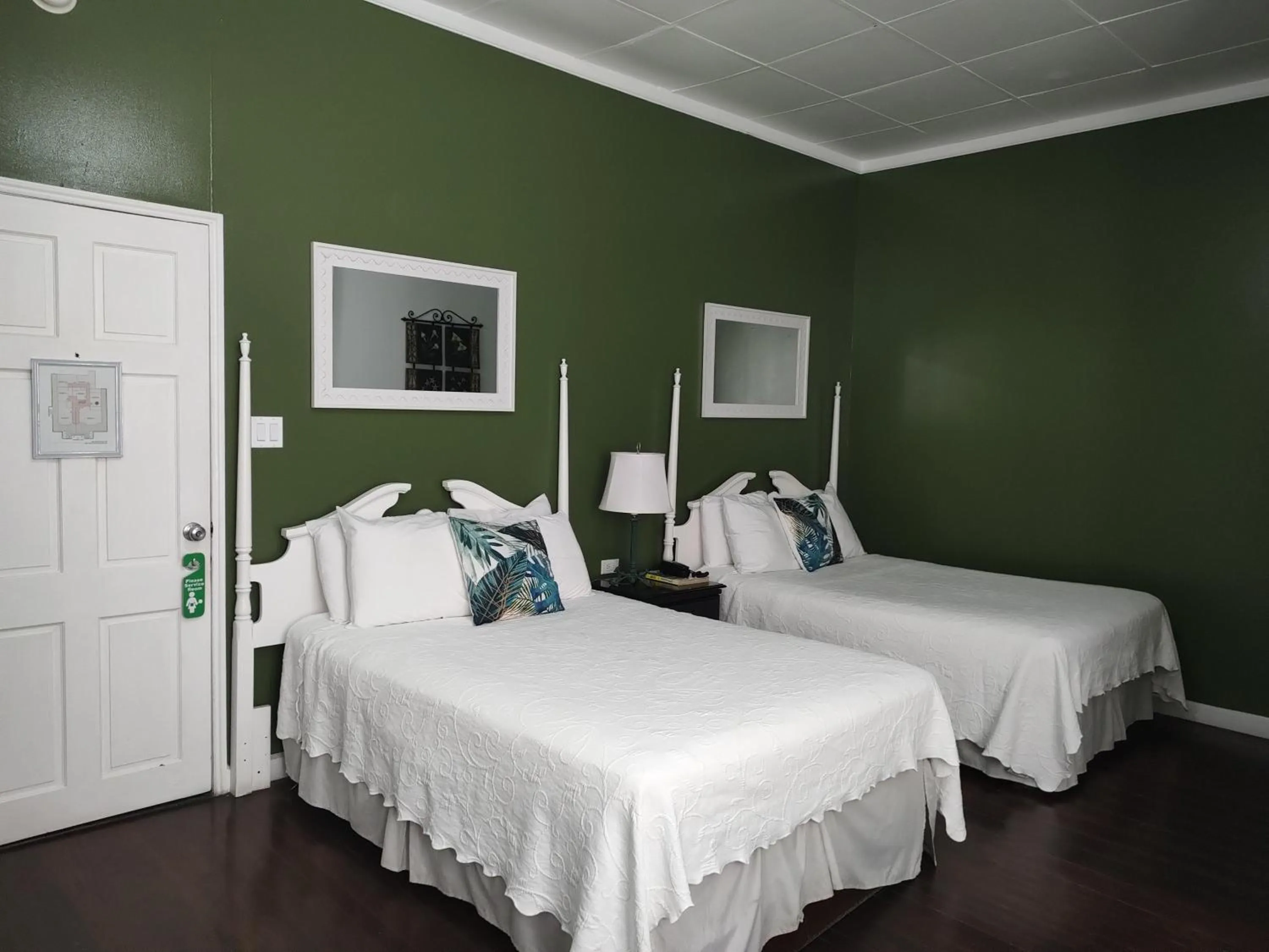 Bed in The Great House Inn