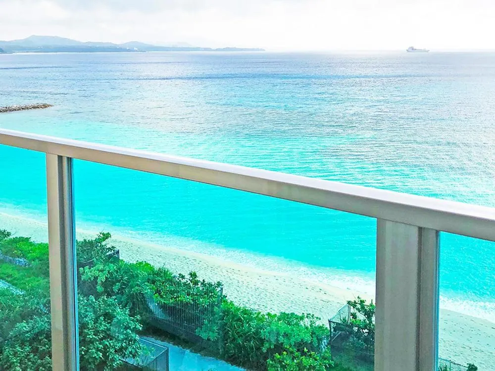 Balcony/Terrace in Hotel Sakurano Familia Nago