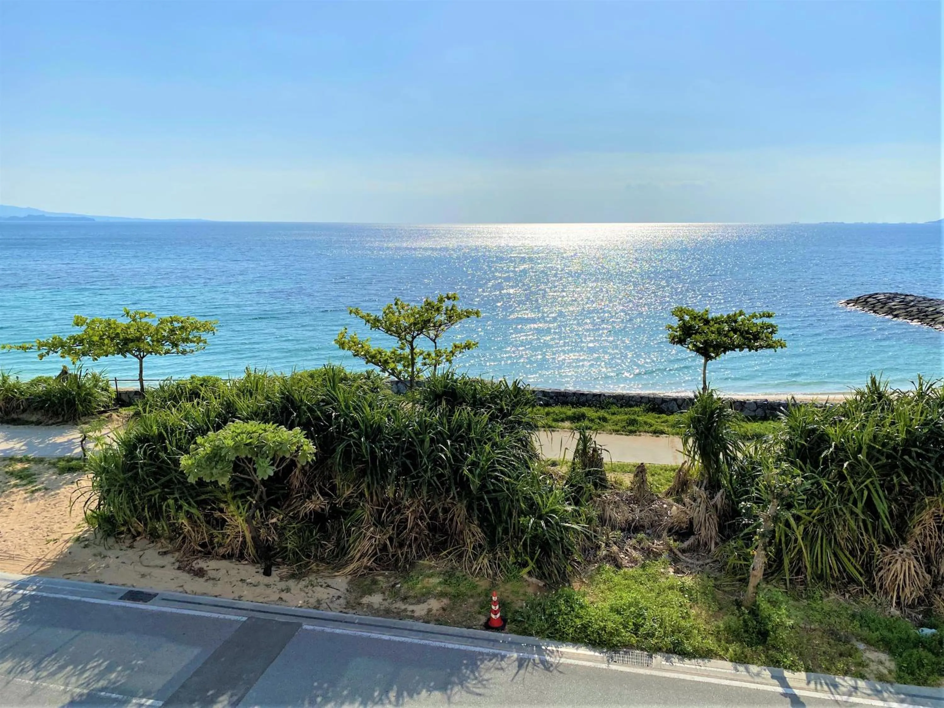 Balcony/Terrace in Hotel Sakurano Familia Nago