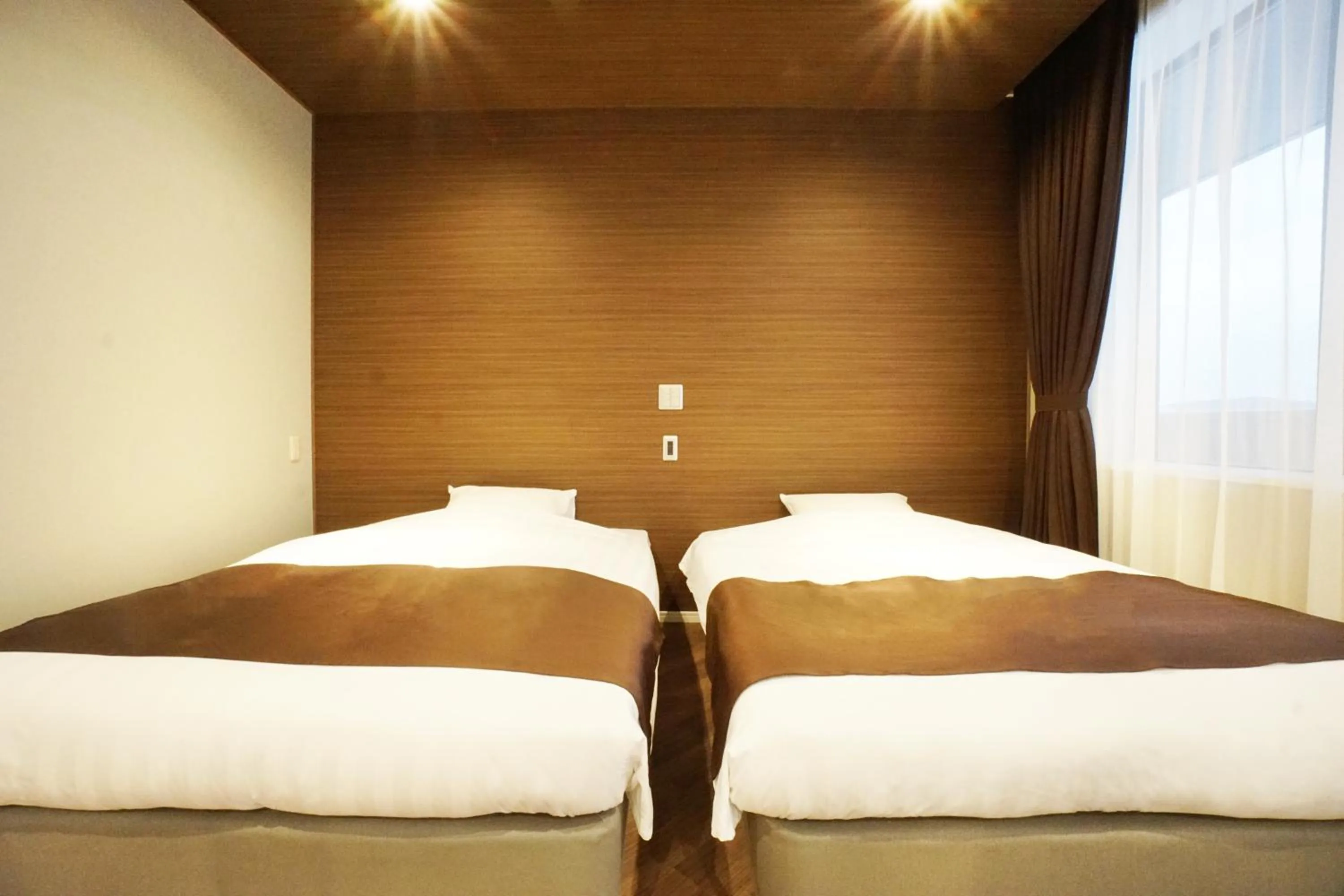 Bed in Hotel Abest Grande Okayama