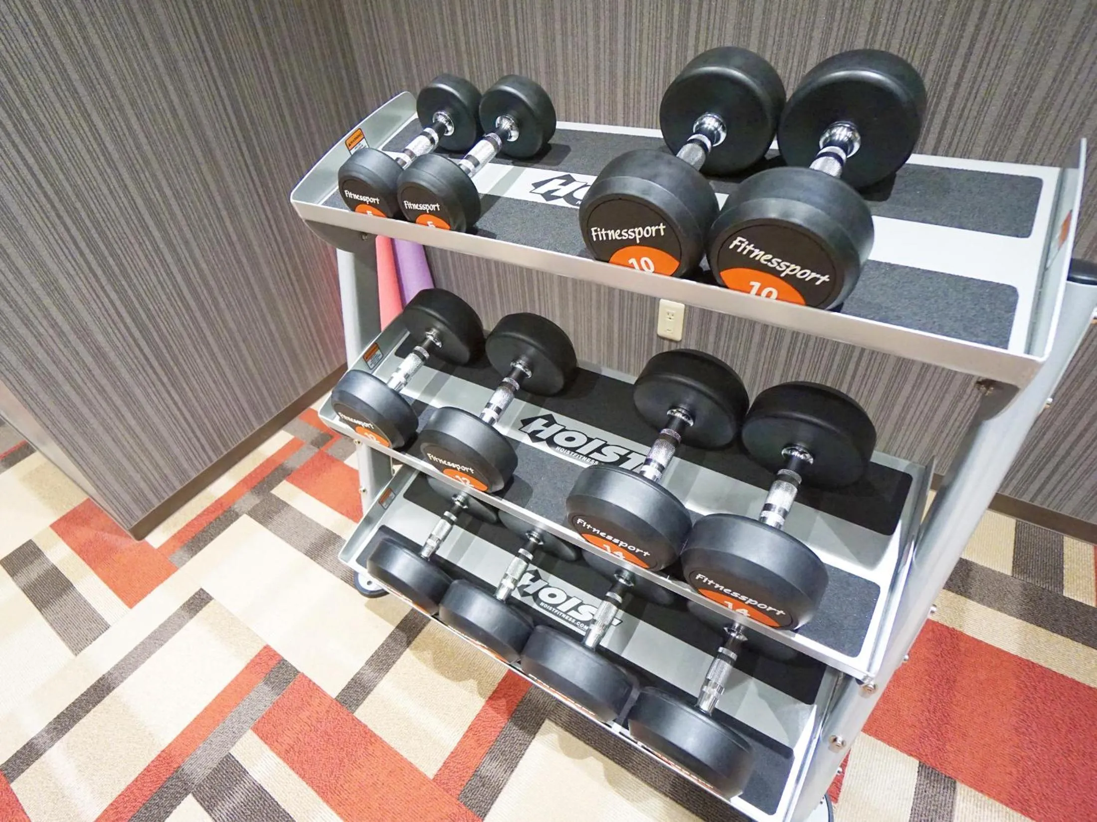 Fitness centre/facilities in Hotel Abest Grande Okayama