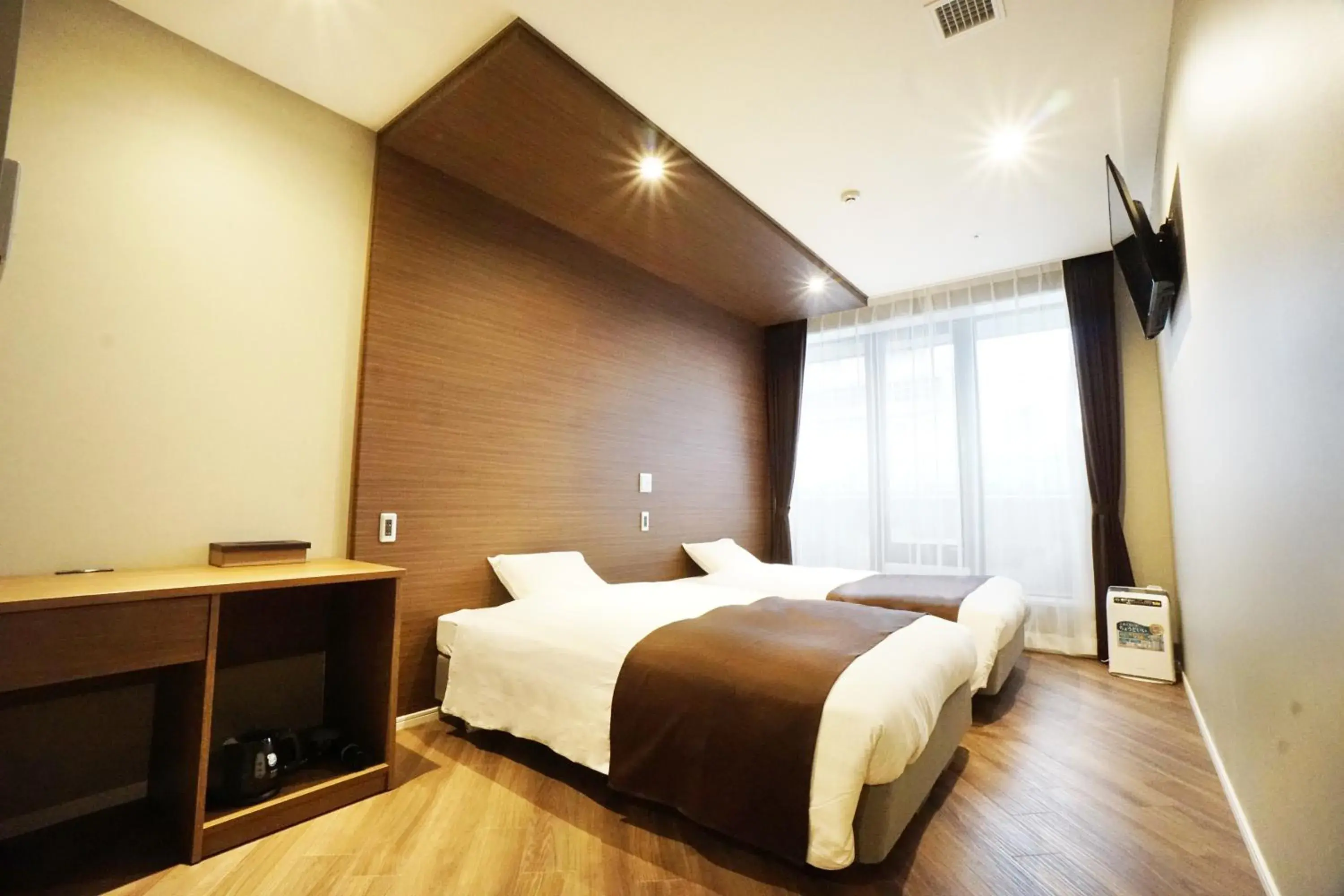 Bed in Hotel Abest Grande Okayama Bed in Hotel Abest Grande Okayama