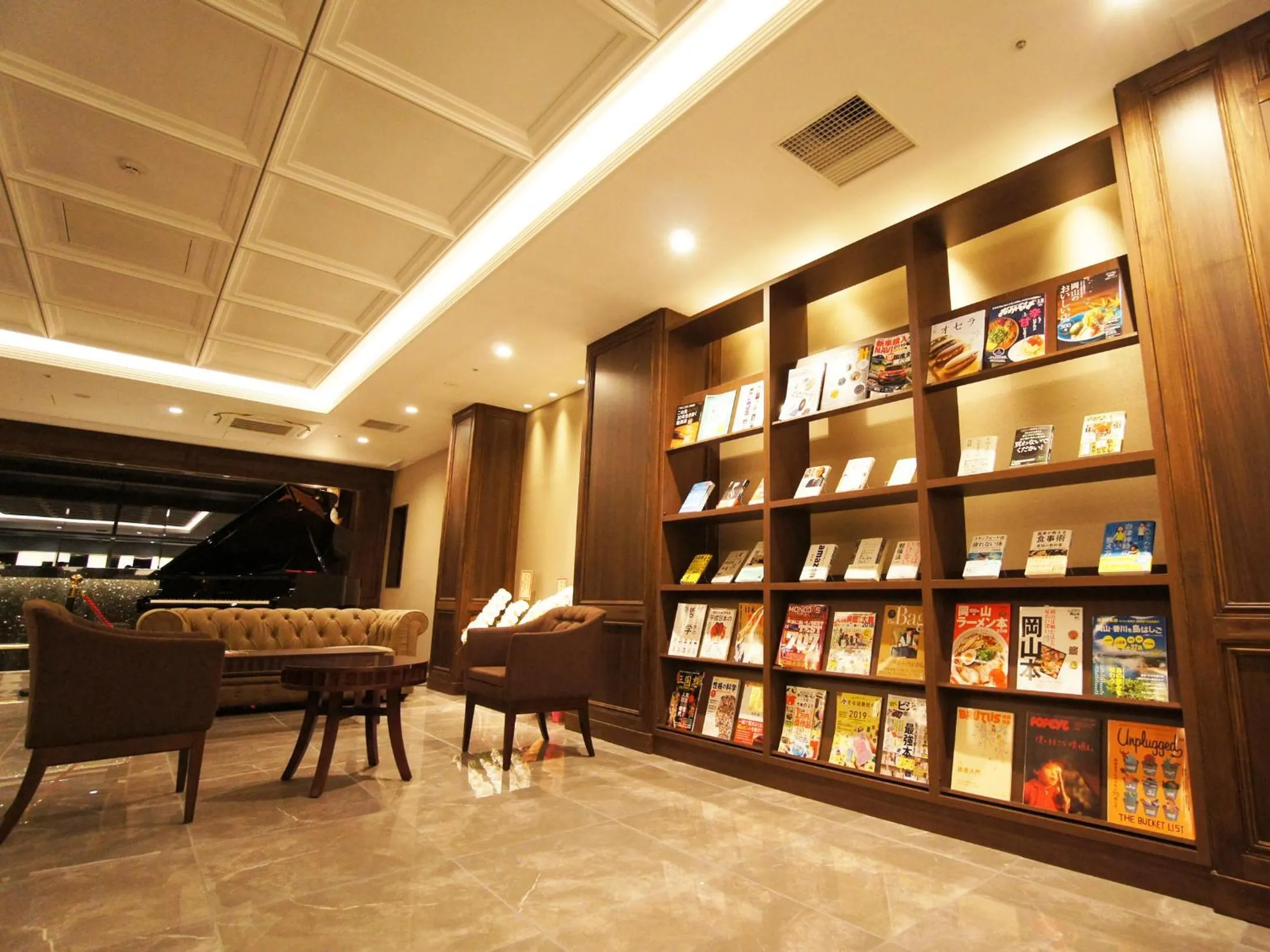 Lobby or reception in Hotel Abest Grande Okayama