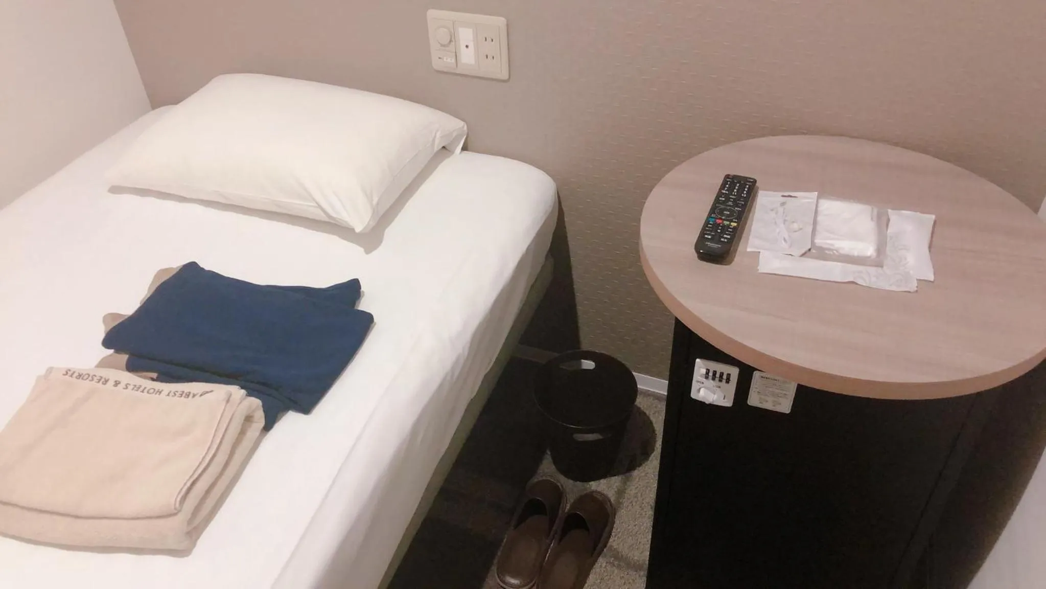 Bed in Hotel Abest Grande Okayama