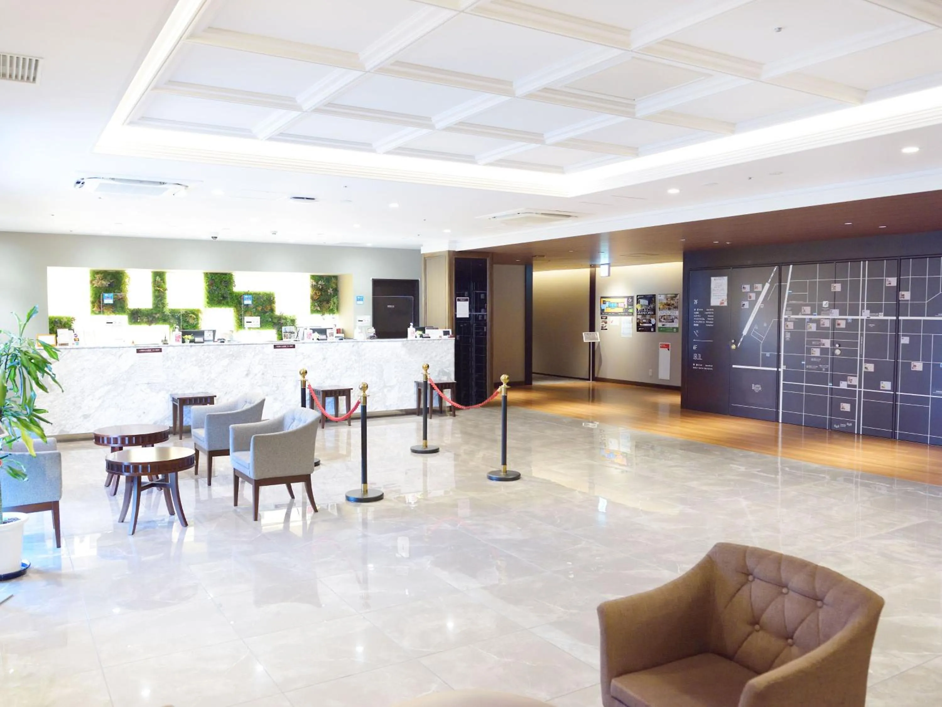 Lobby or reception in Hotel Abest Grande Okayama