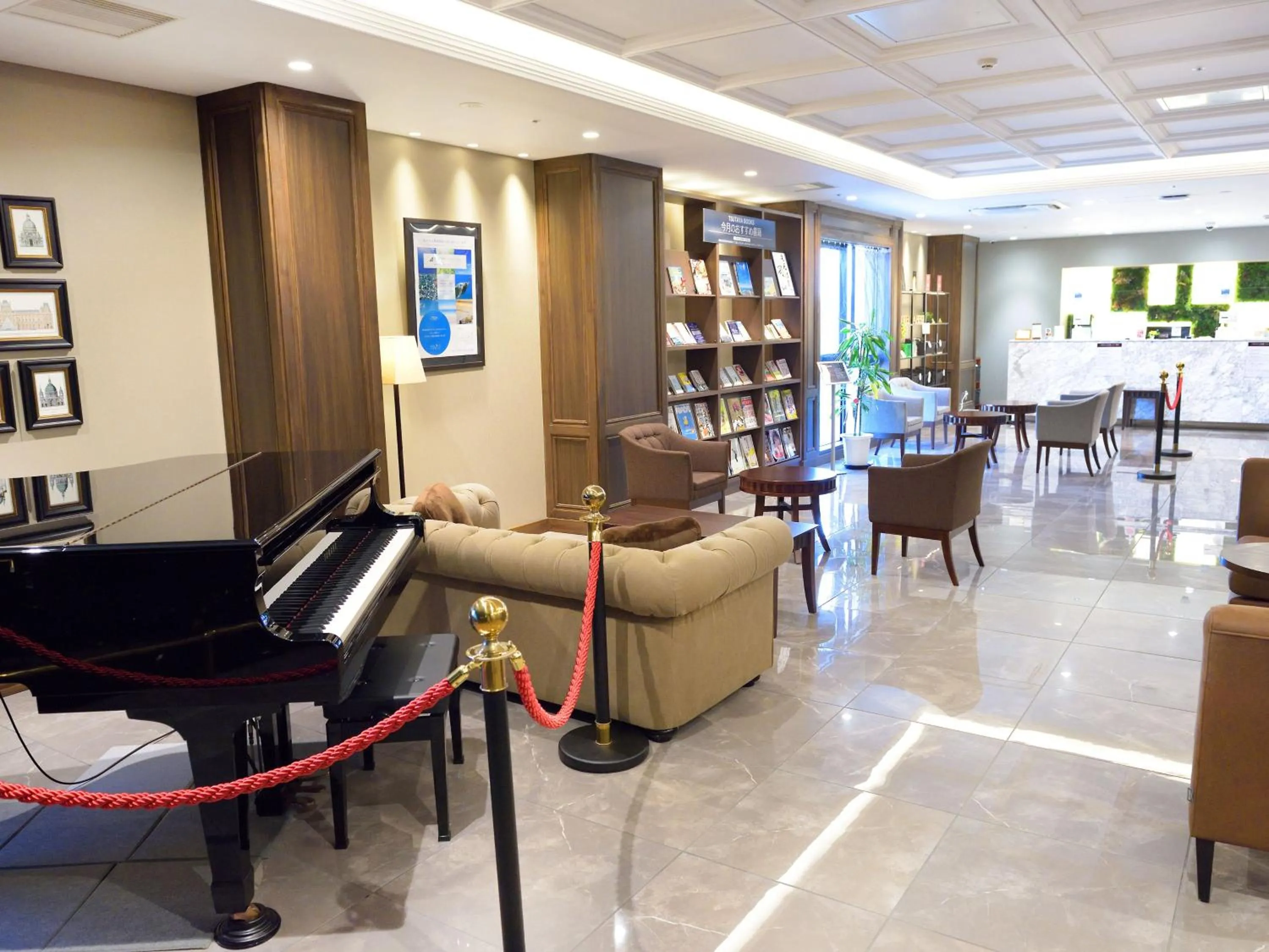 Lobby or reception in Hotel Abest Grande Okayama