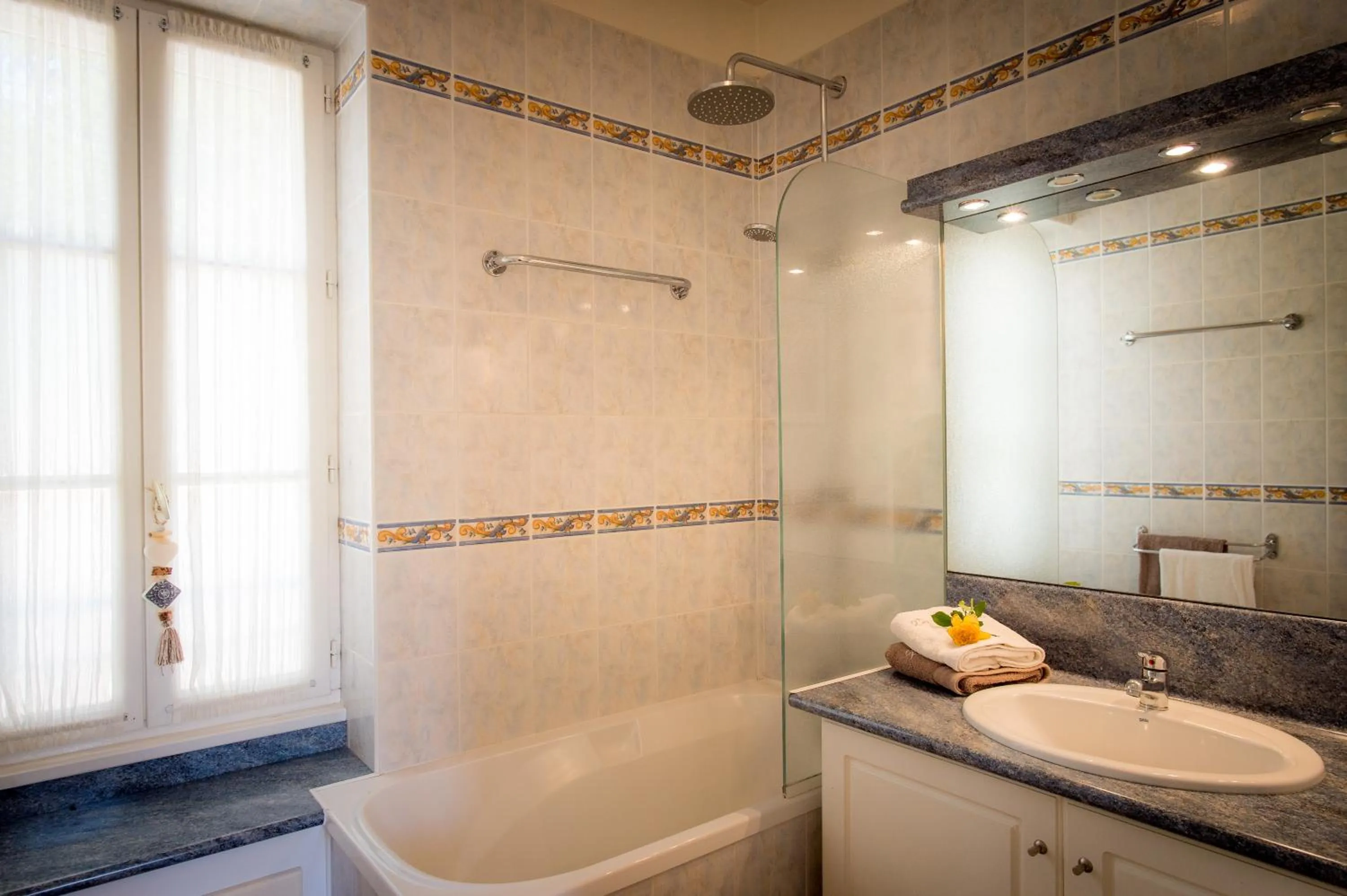 Bathroom in Les Magnolias holiday homes