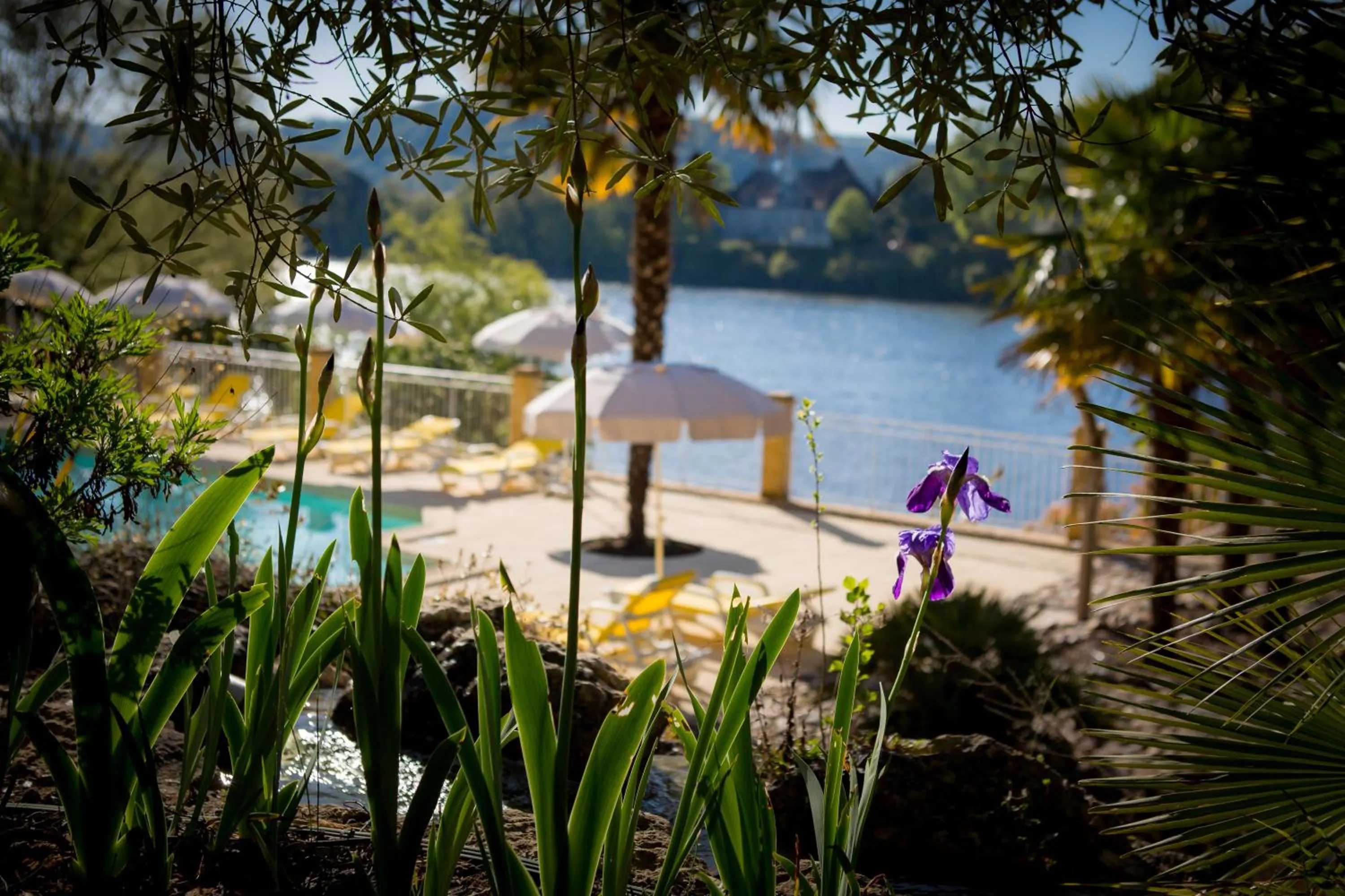 River view in Les Magnolias holiday homes