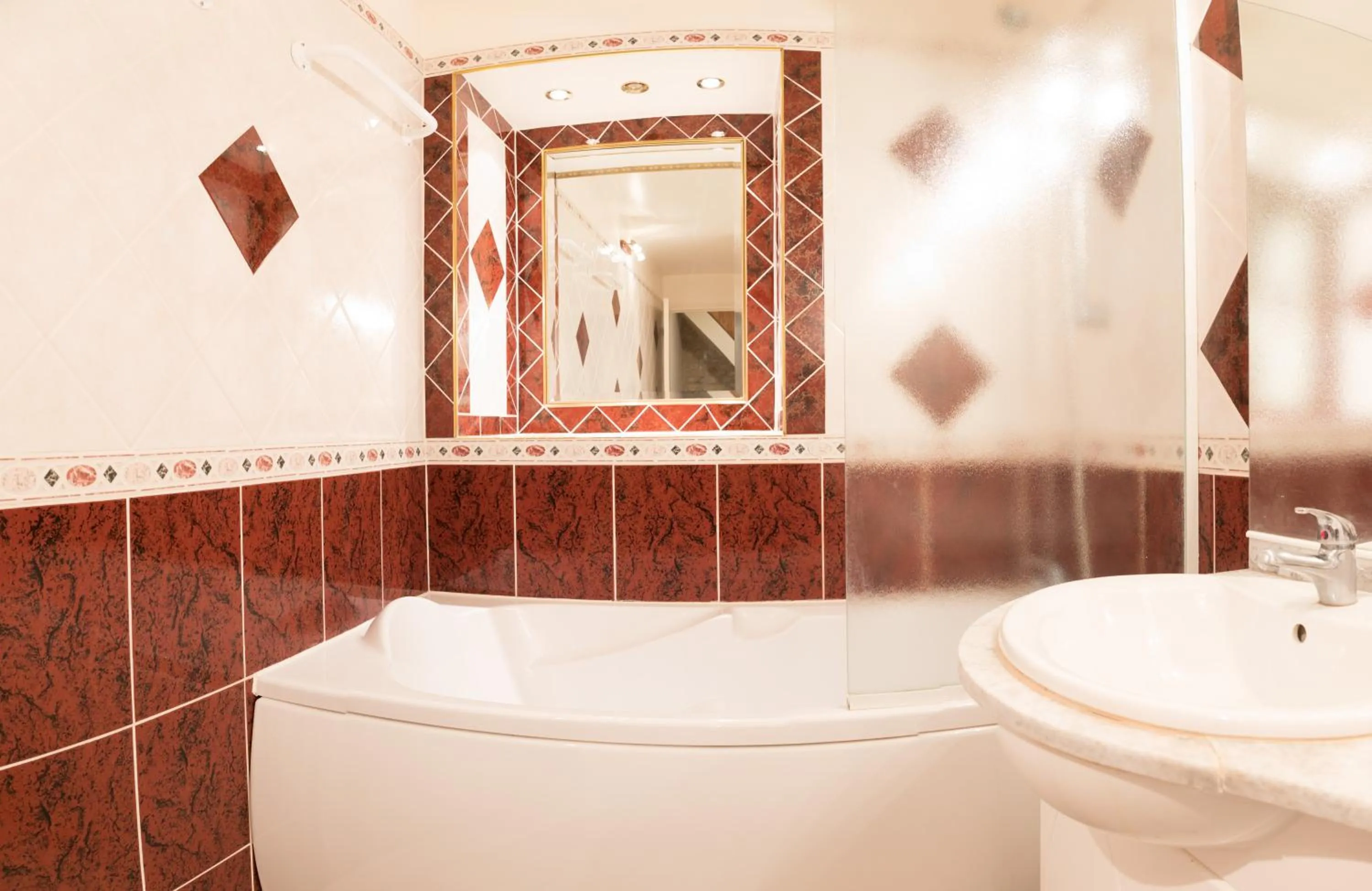 Bathroom in Les Magnolias holiday homes