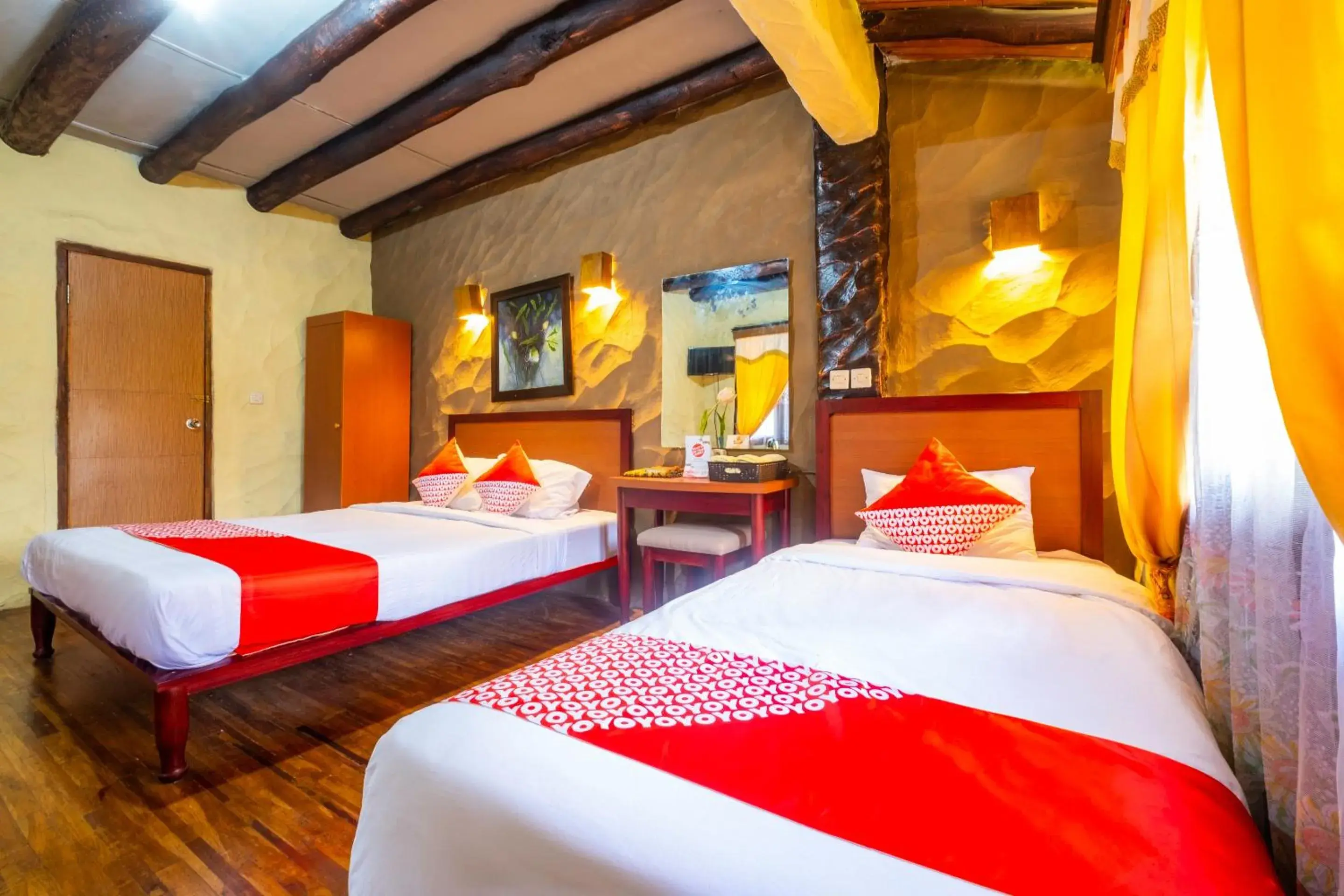 Bedroom in Capital O 2640 Cottage GS Rumah Kayu Syariah Bedroom in Capital O 2640 Cottage GS Rumah Kayu Syariah